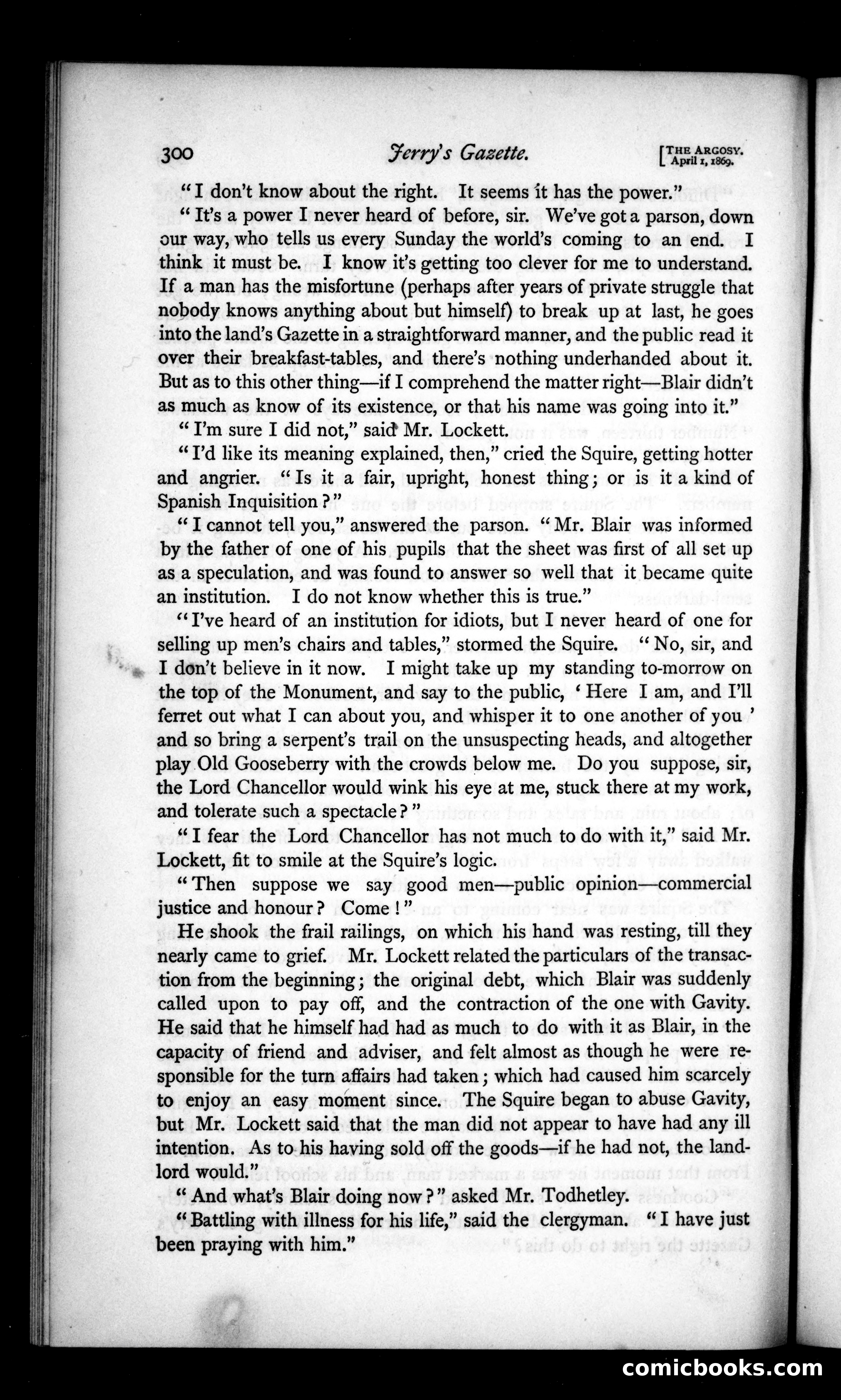 The Argosy, Vol. VII — page 62 of 82