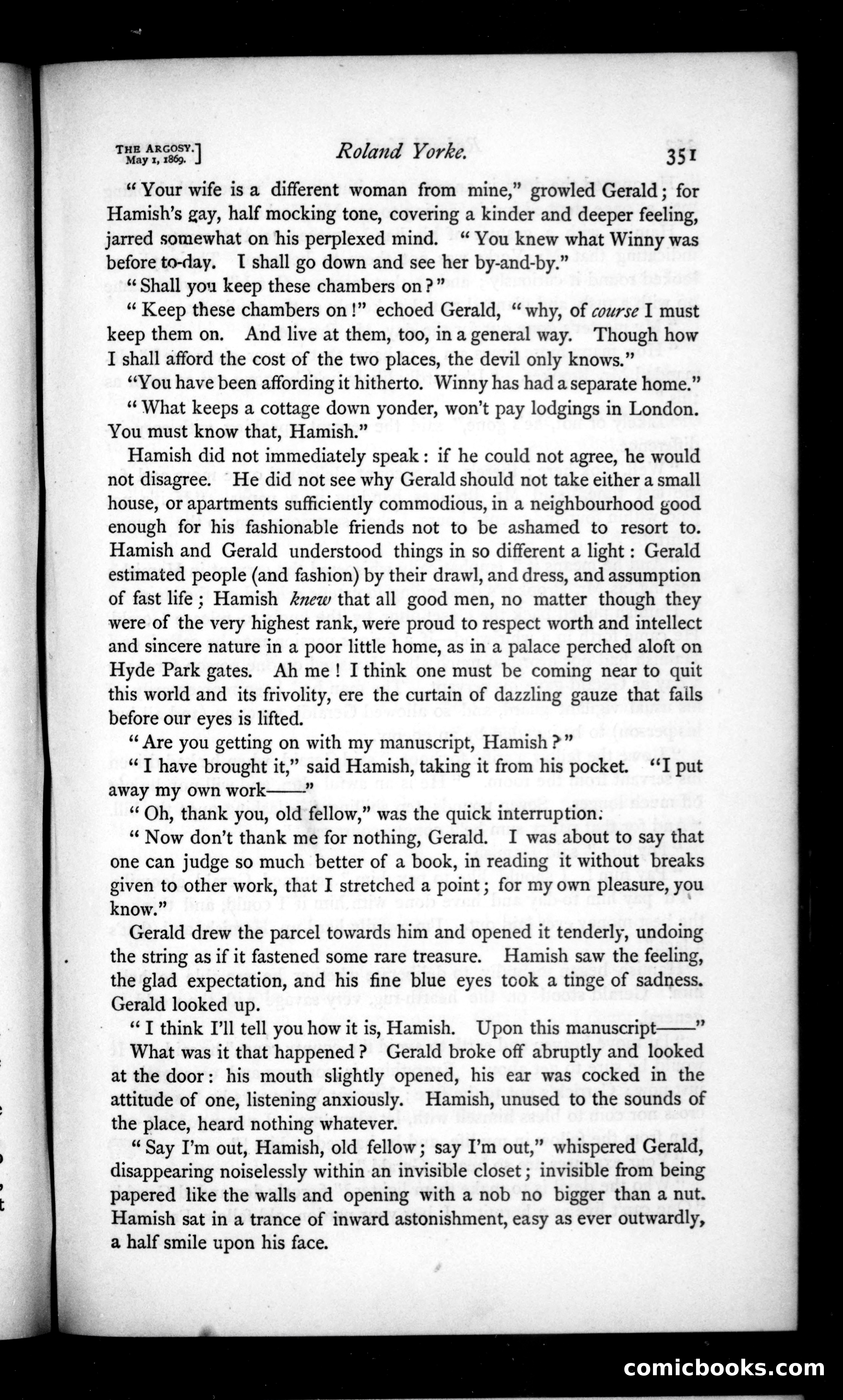 The Argosy, Vol. VII — page 33 of 82