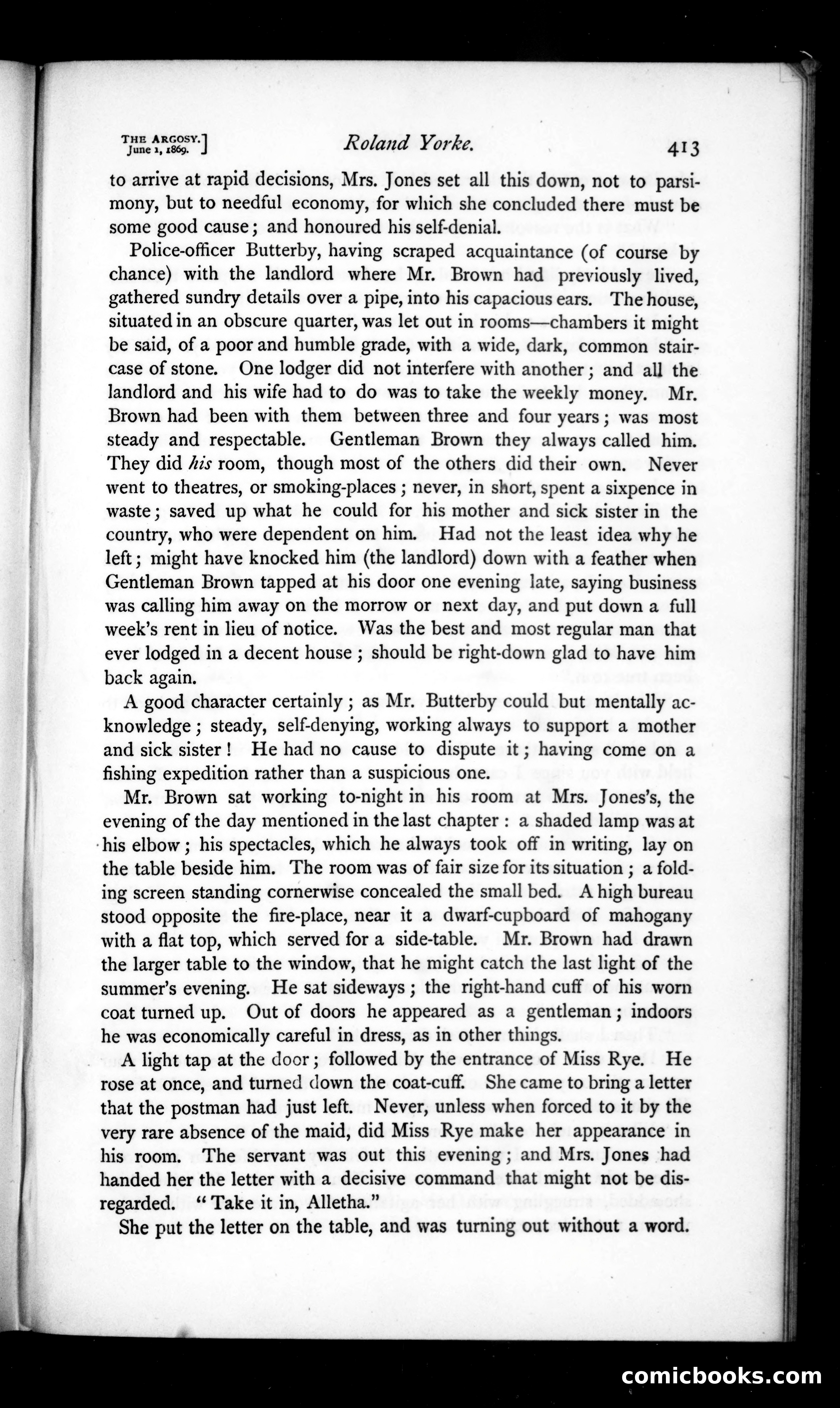 The Argosy, Vol. VII — page 15 of 79