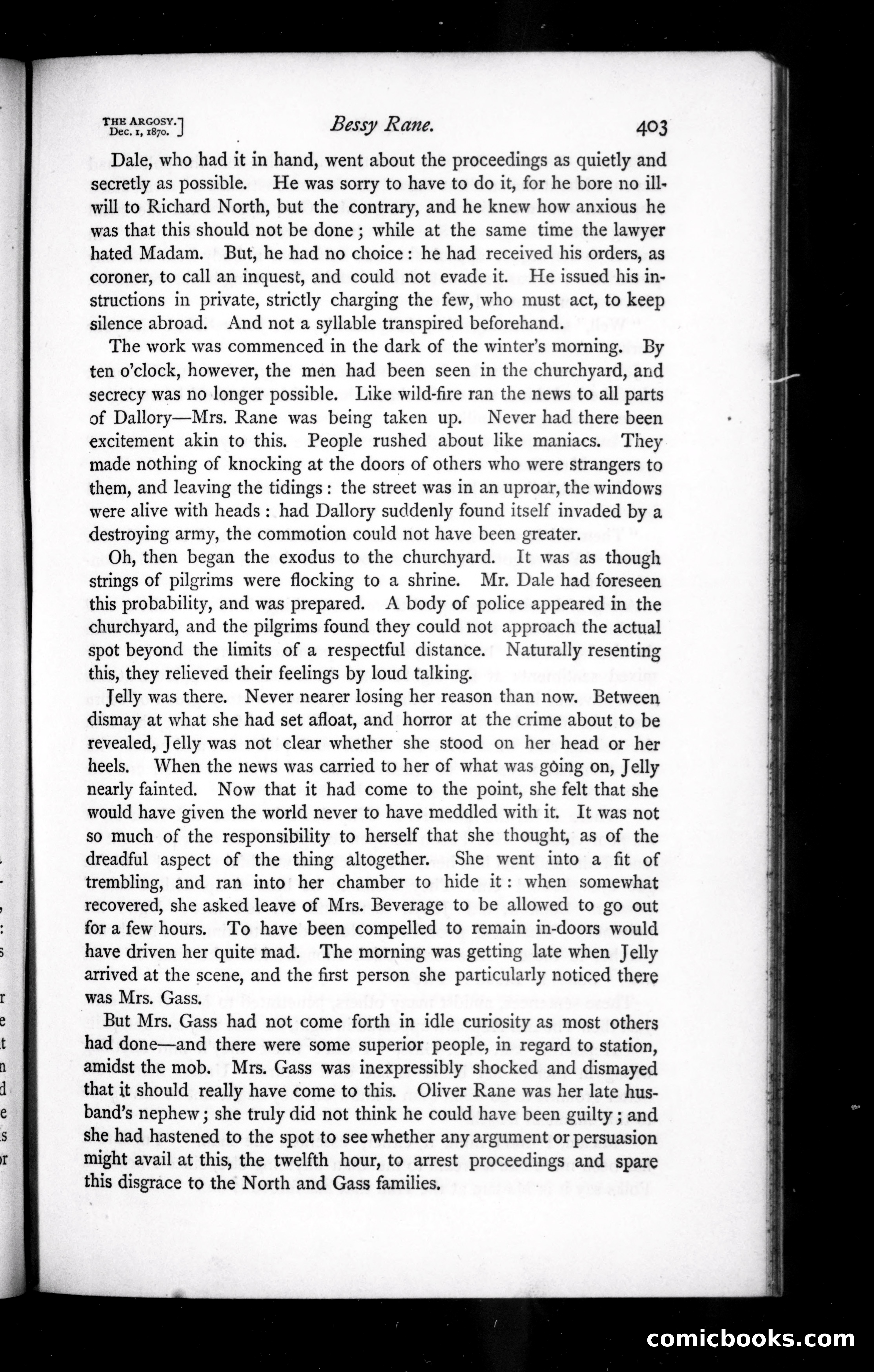 The Argosy, Vol. 10 — page 3 of 119