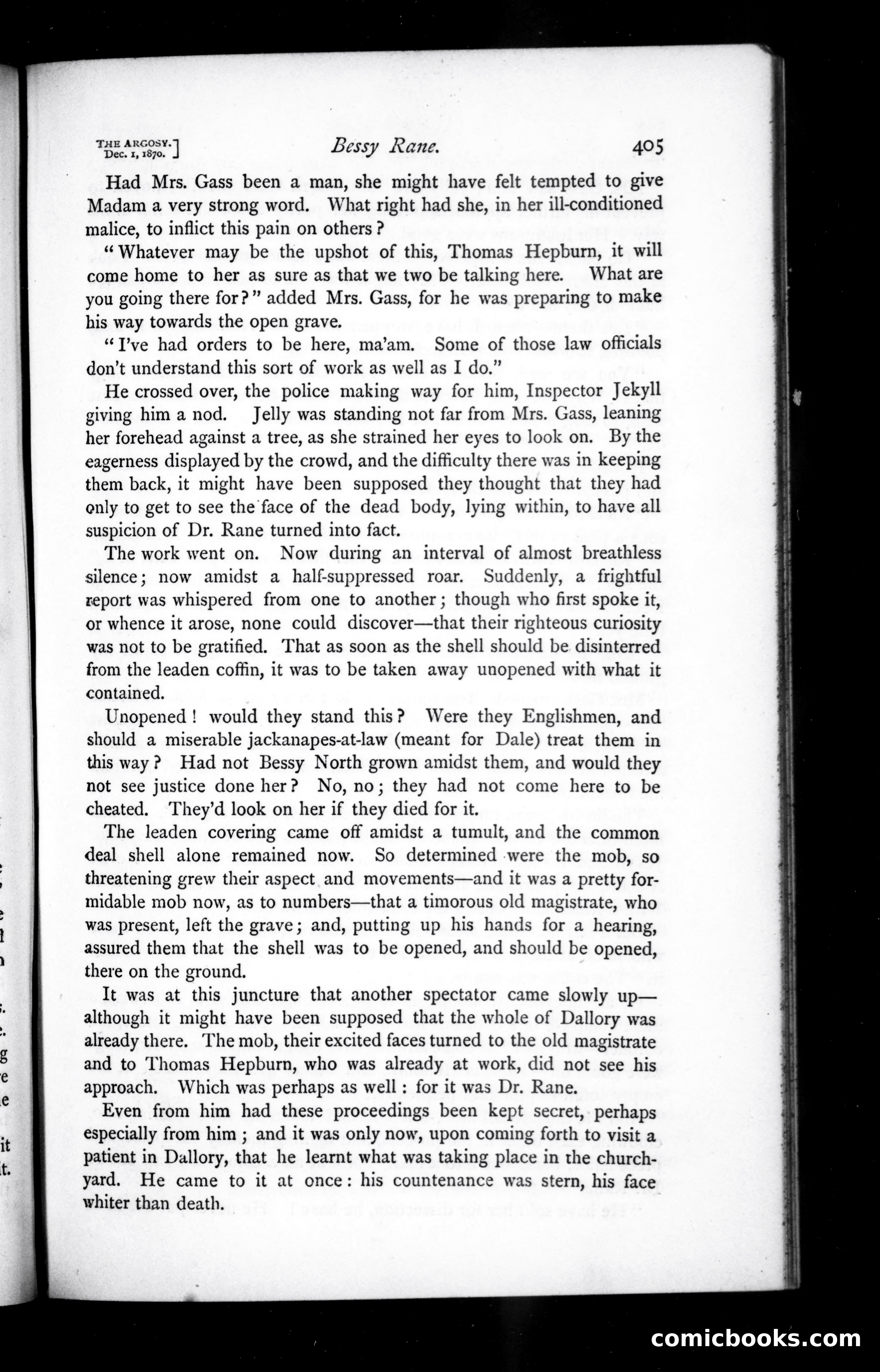 The Argosy, Vol. 10 — page 5 of 119