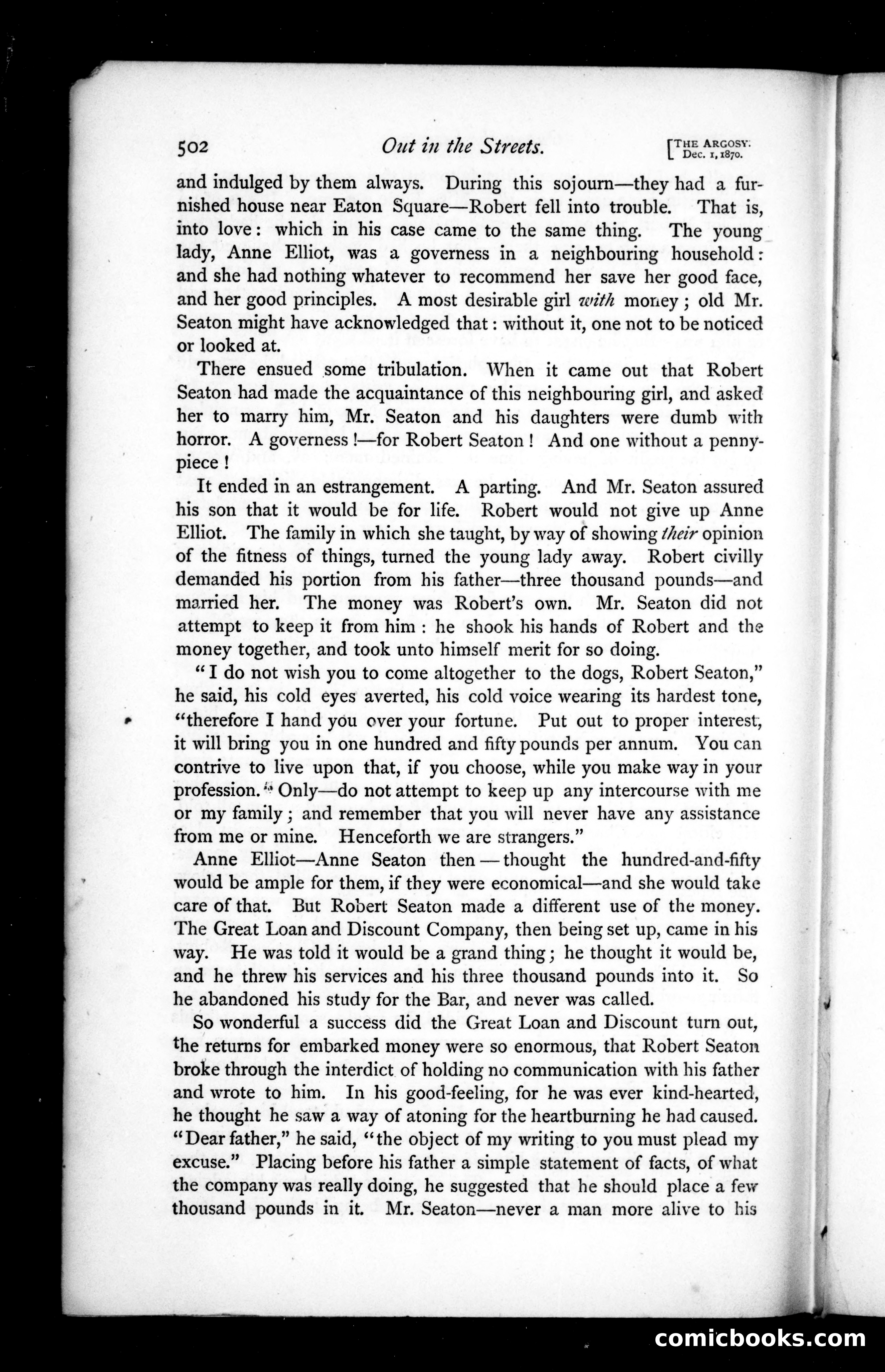 The Argosy, Vol. 10 — page 104 of 119