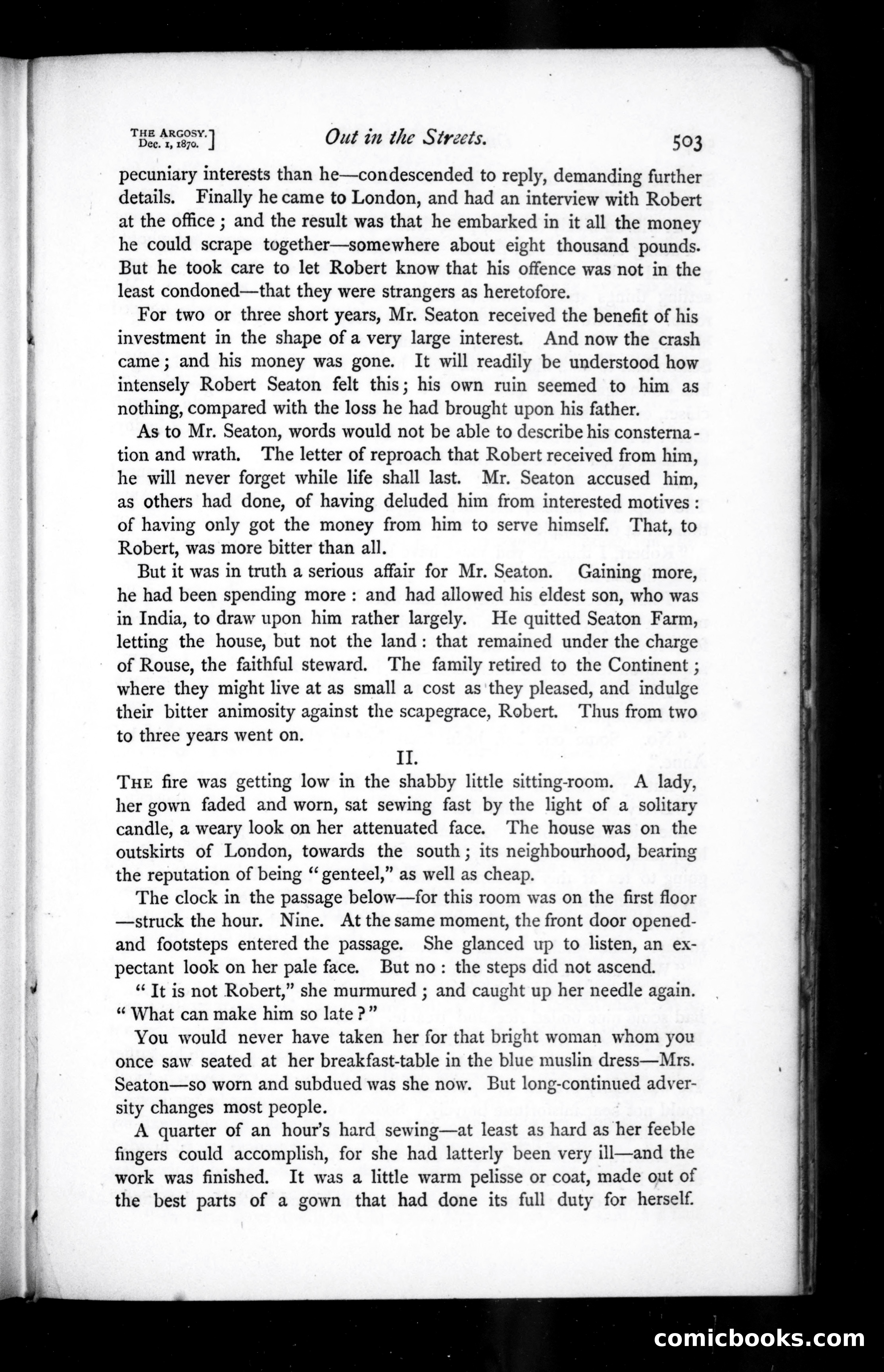 The Argosy, Vol. 10 — page 105 of 119