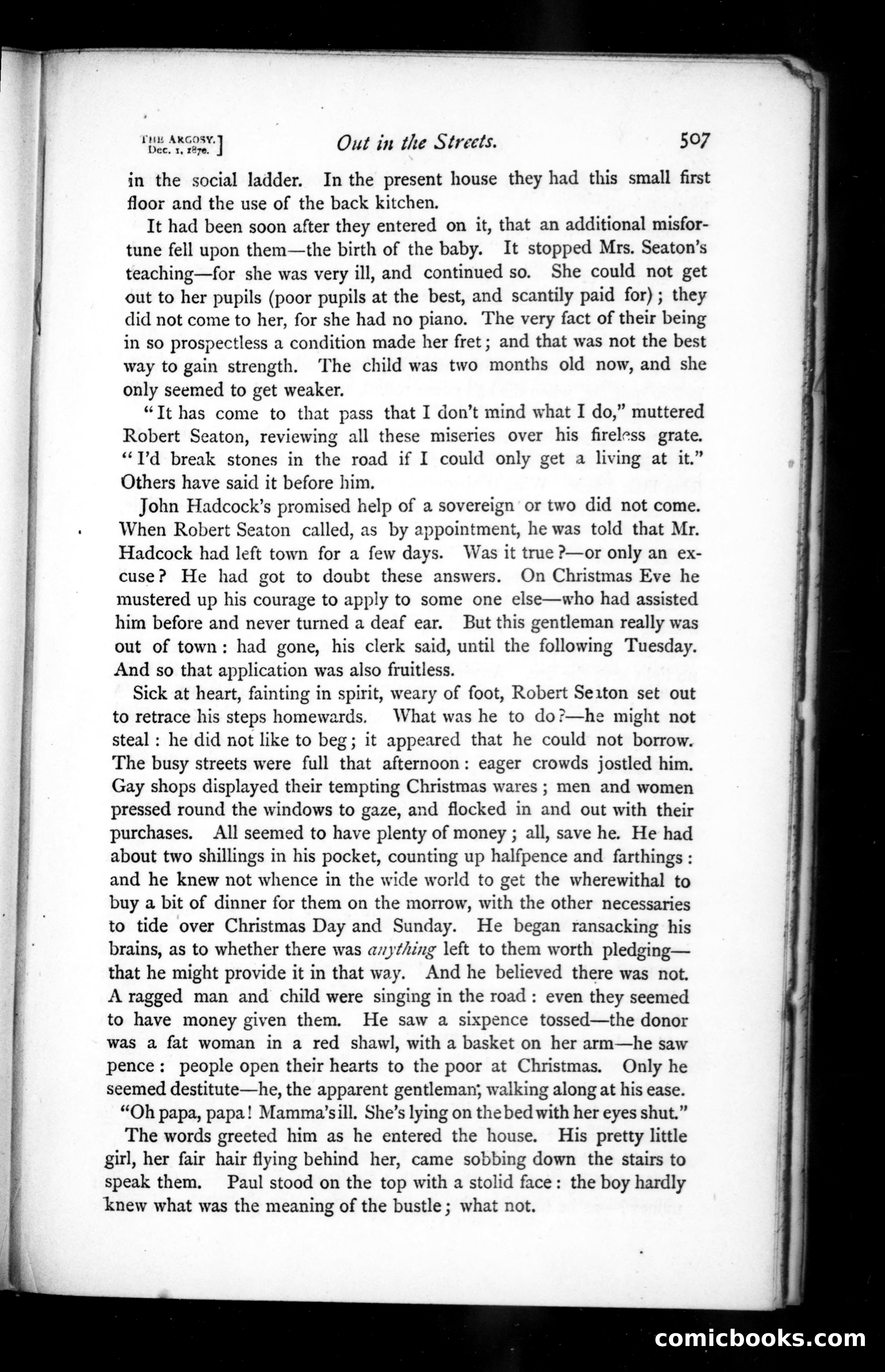 The Argosy, Vol. 10 — page 109 of 119