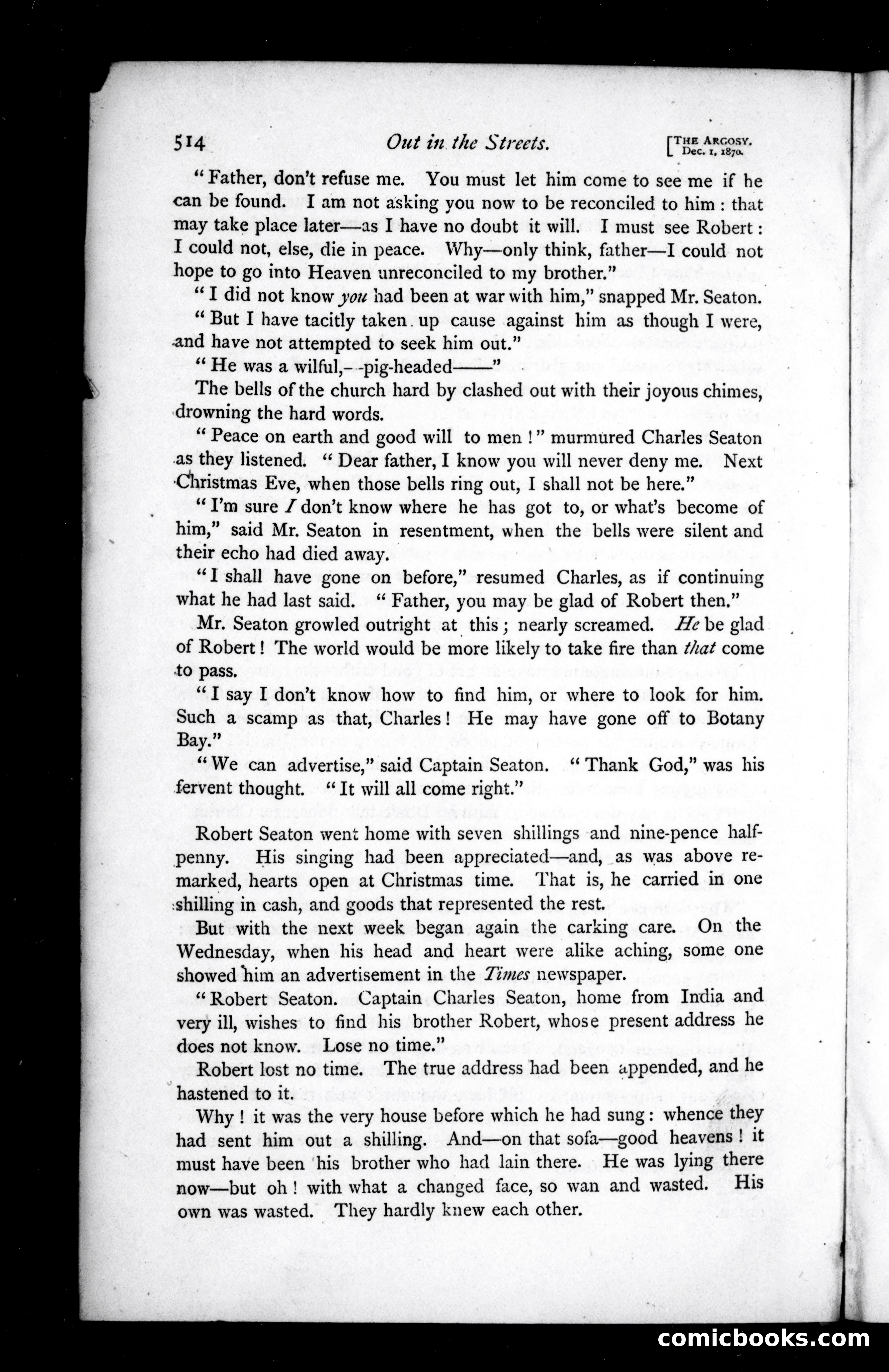 The Argosy, Vol. 10 — page 116 of 119