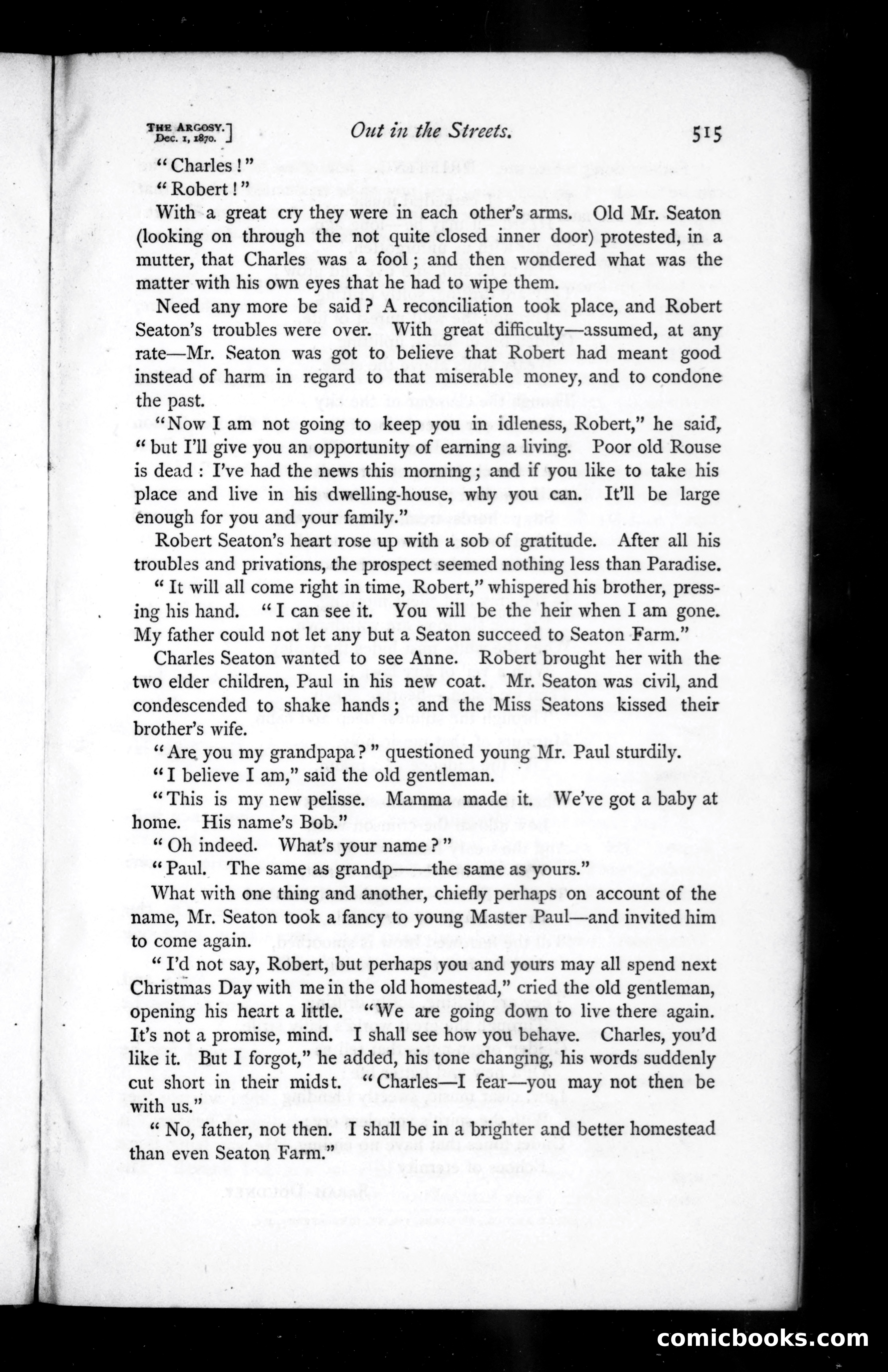 The Argosy, Vol. 10 — page 117 of 119