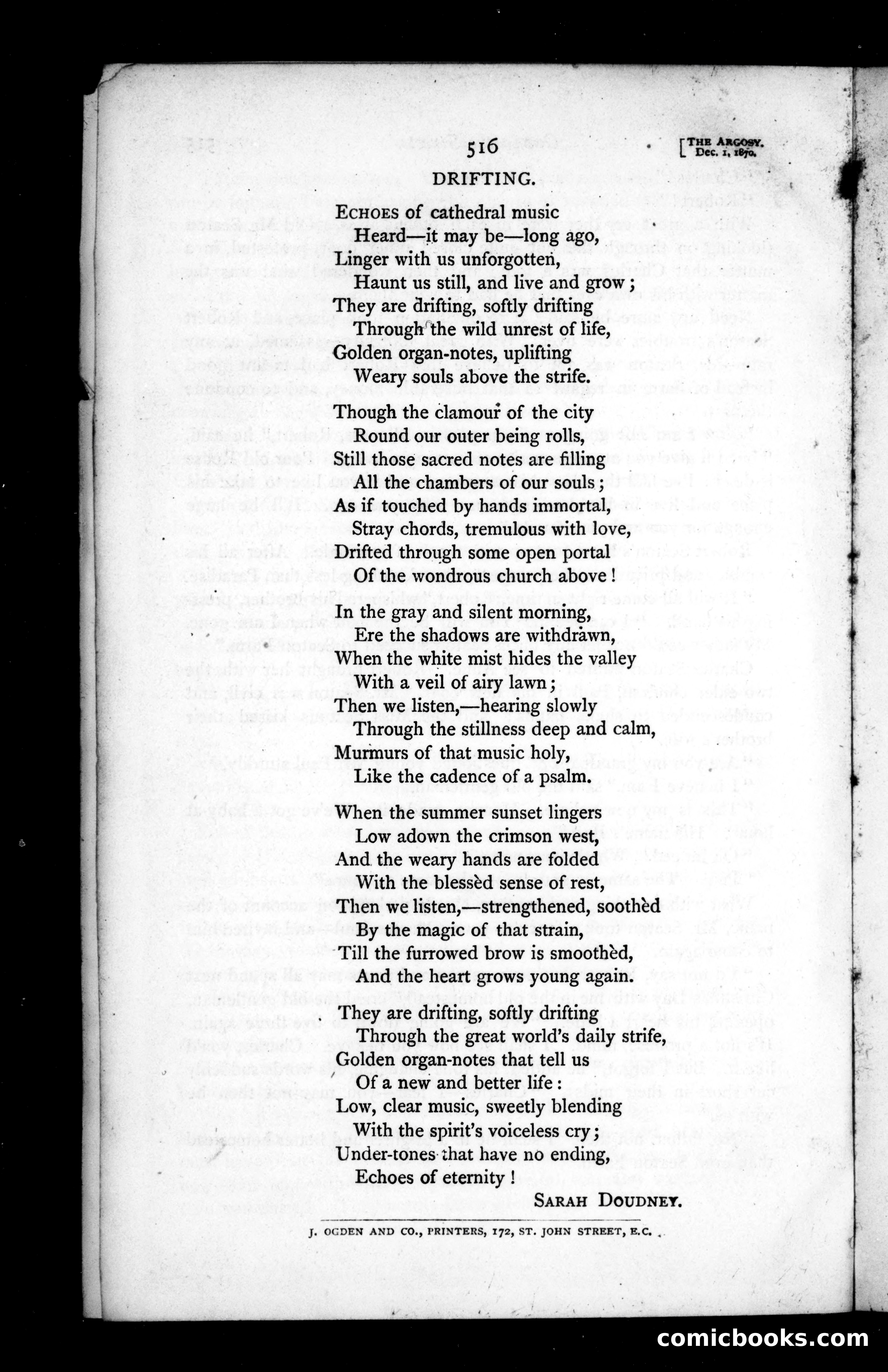 The Argosy, Vol. 10 — page 118 of 119