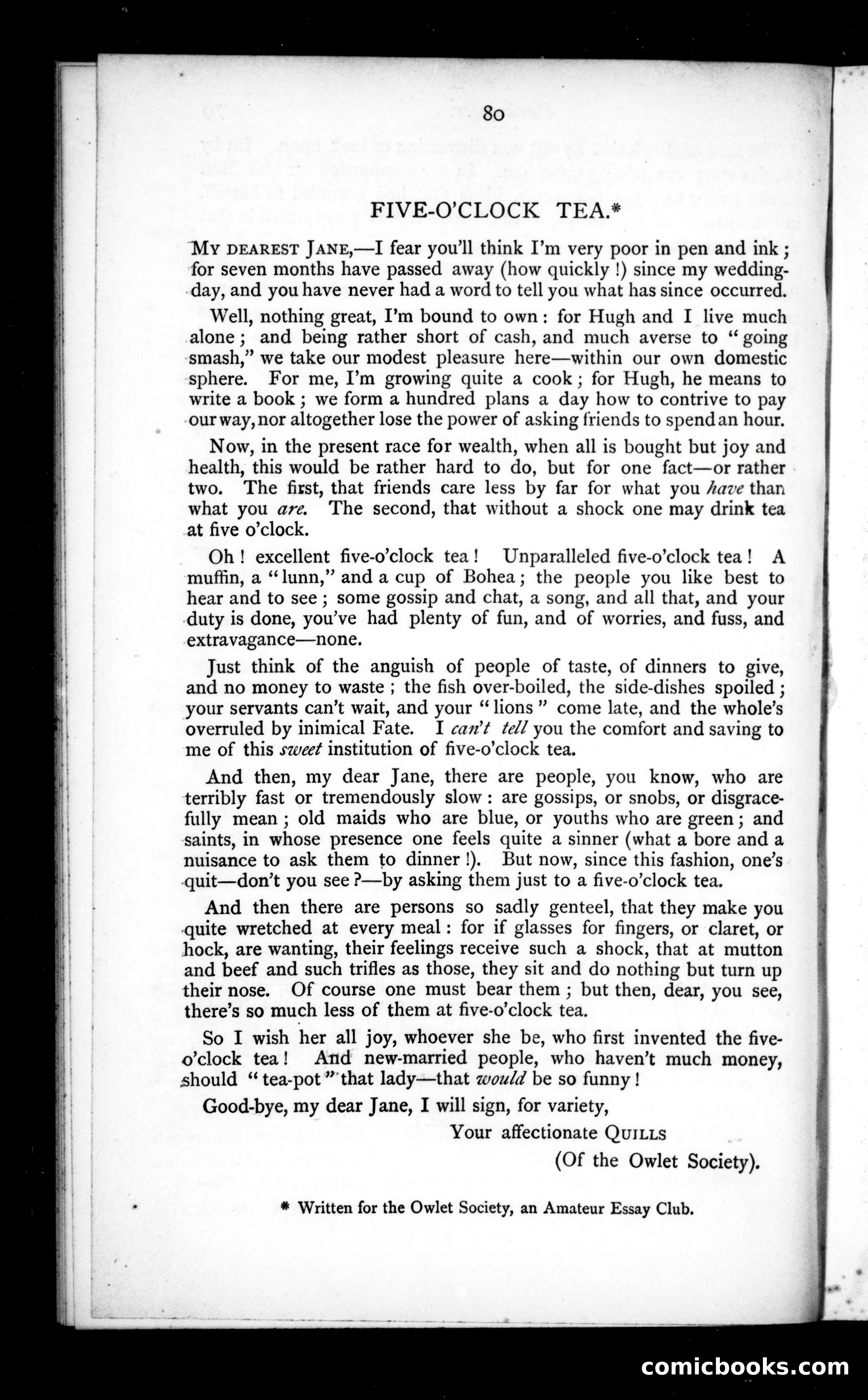 The Argosy, Vol. 20 — page 80 of 82