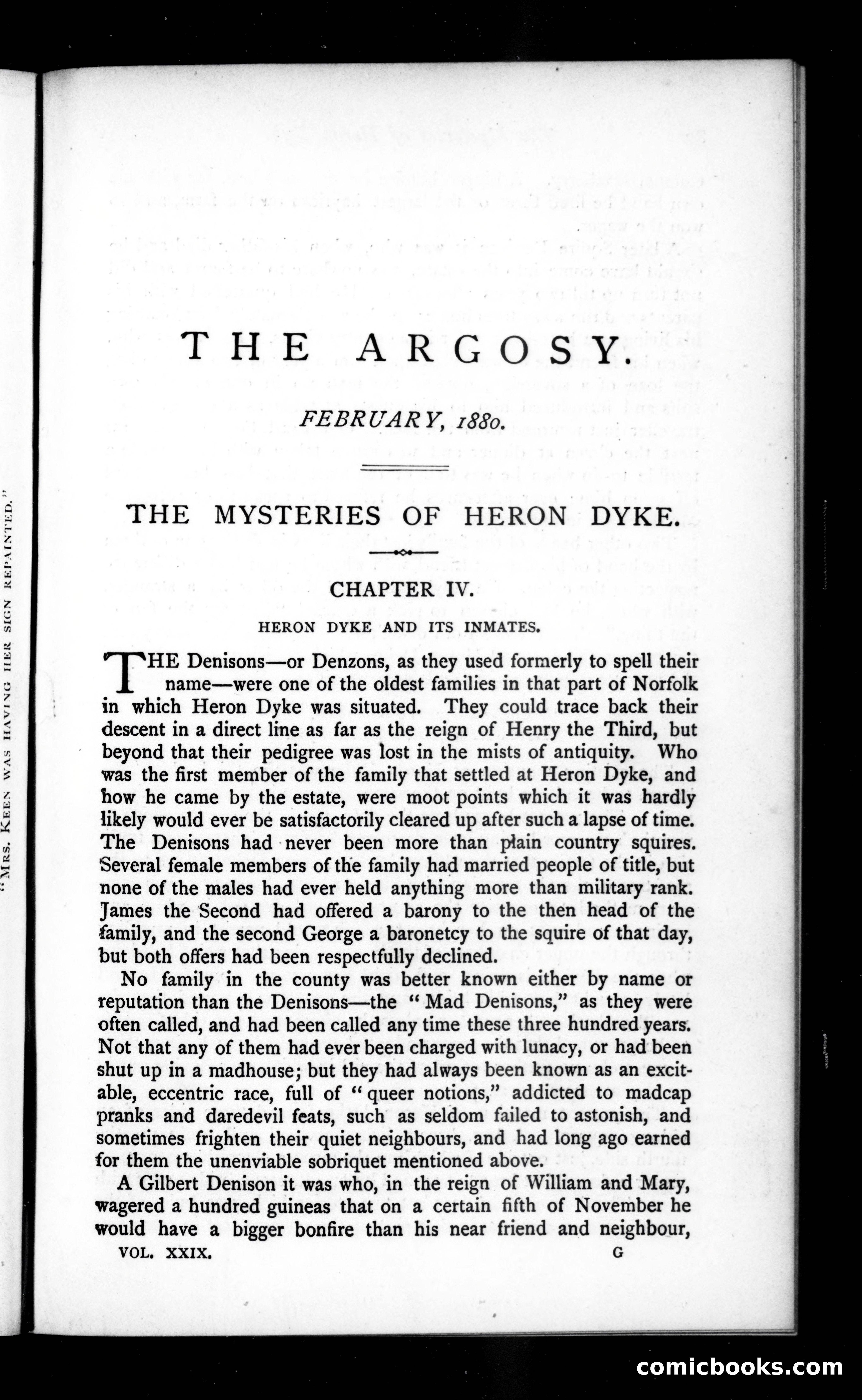 The Argosy, Vol. 29 — page 1 of 82