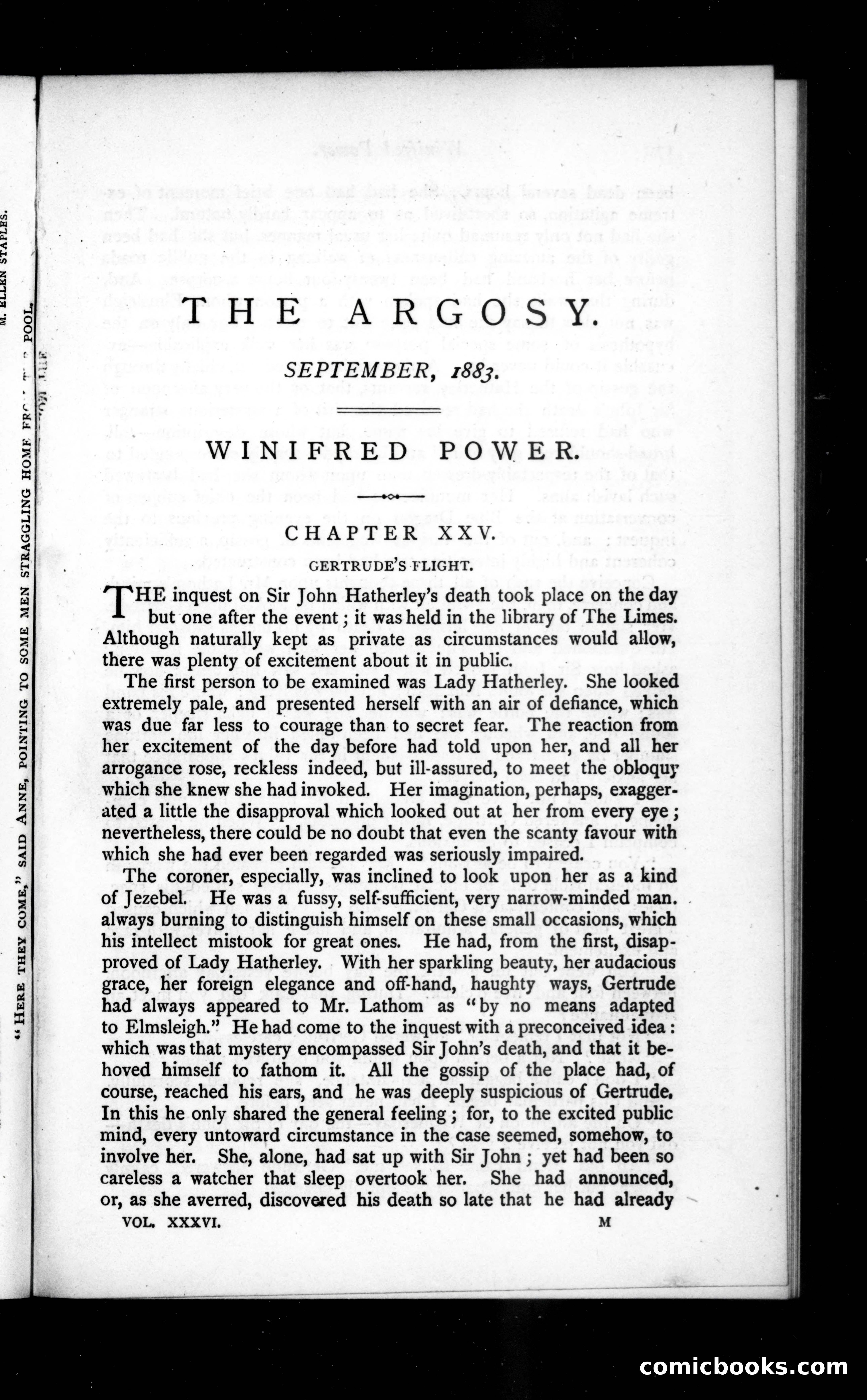 The Argosy, Vol. 36 — page 1 of 88