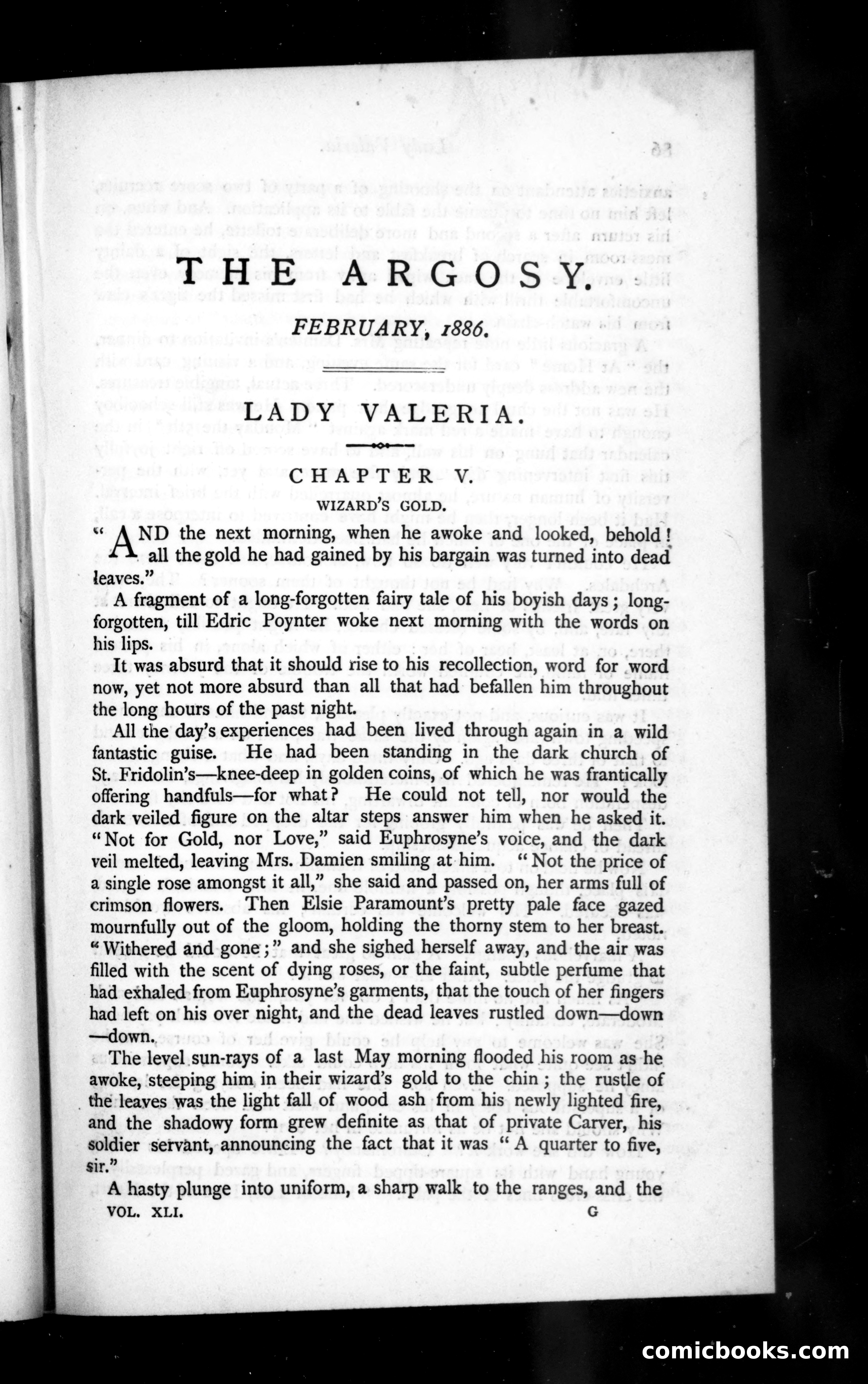 The Argosy, Vol. 41 — page 1 of 82