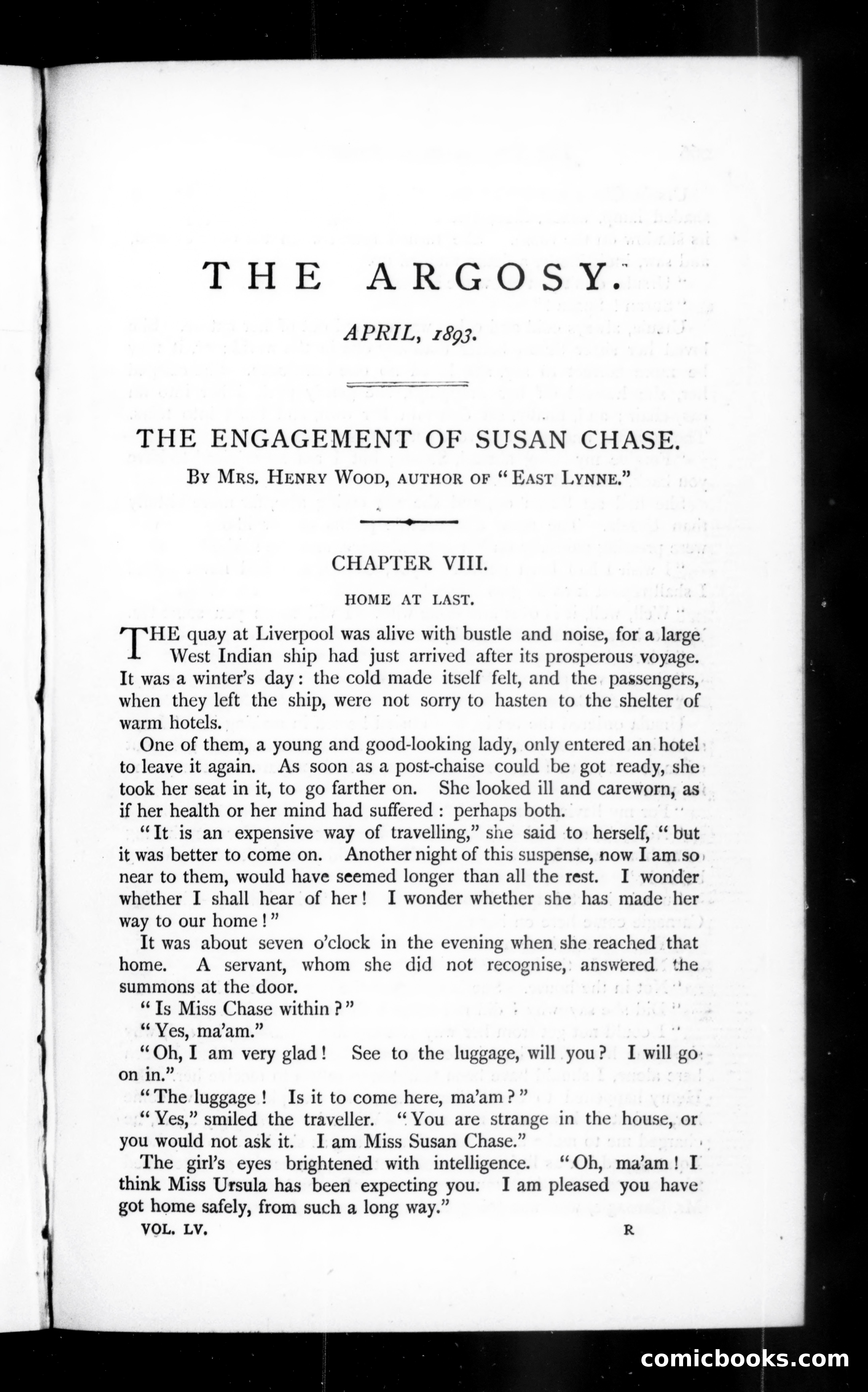 The Argosy, Vol. 55 — page 1 of 91