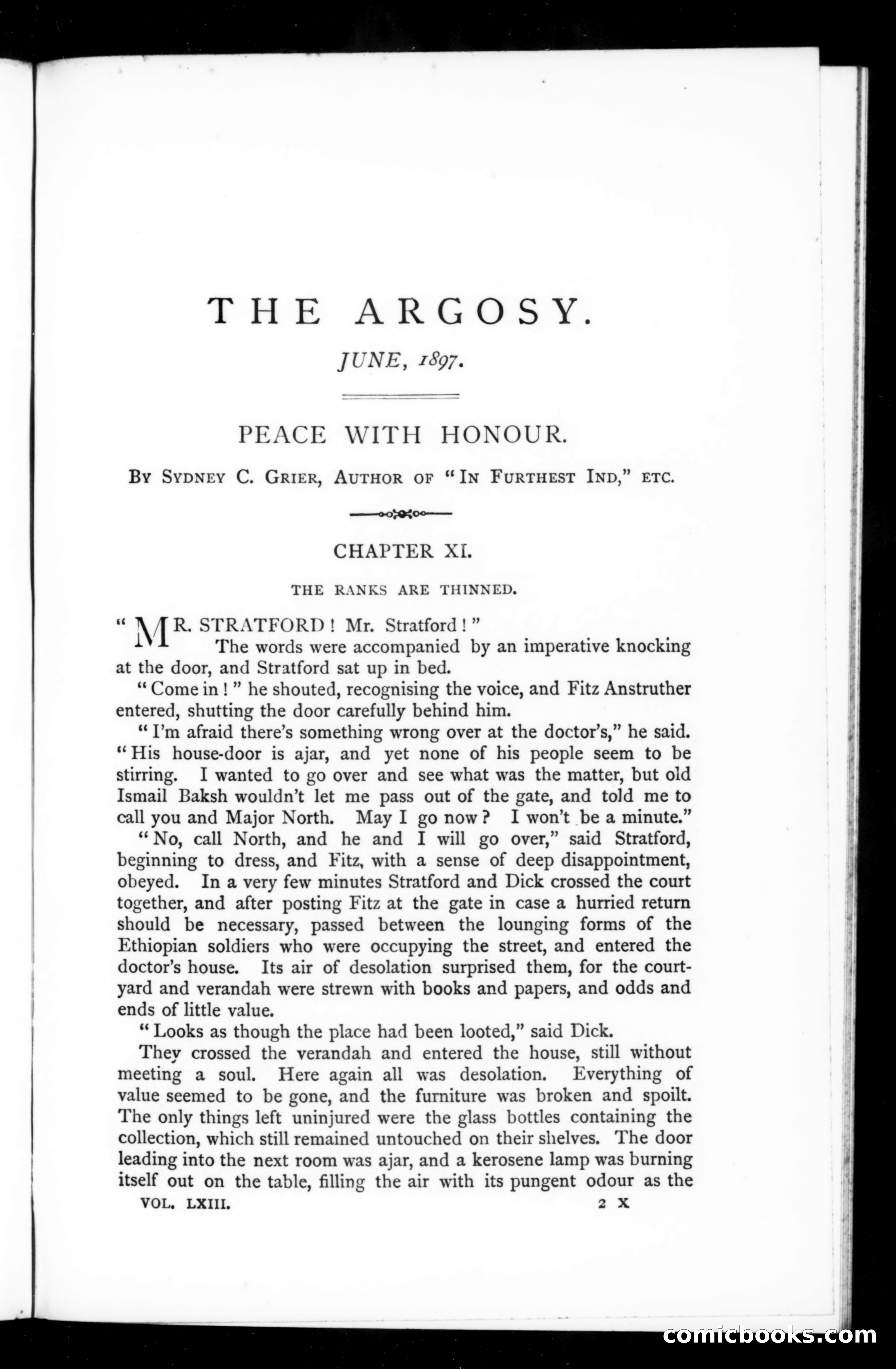 The Argosy, Vol. 63 — page 1 of 129