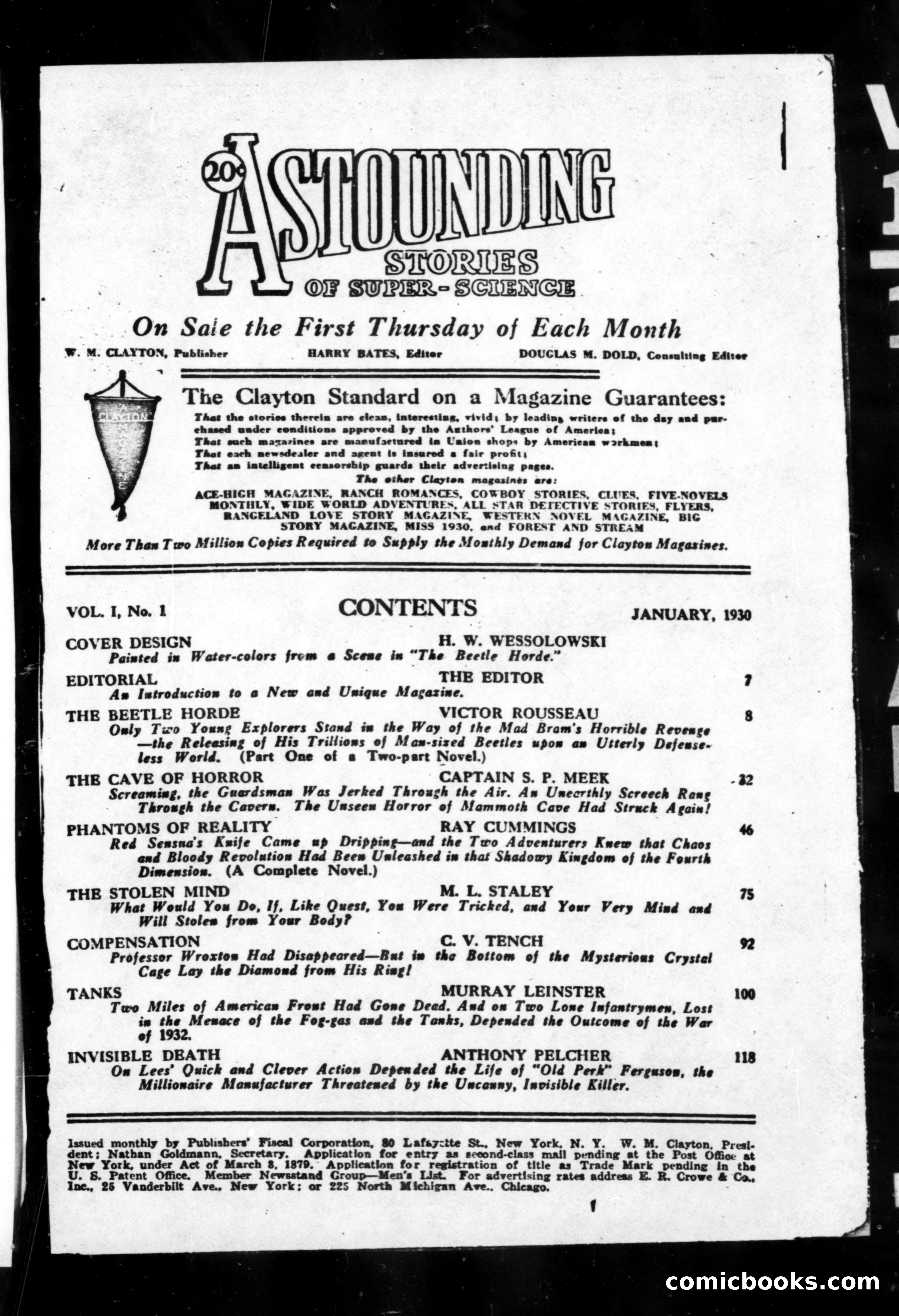 Astounding Stories of Super-Science — page 5 of 151