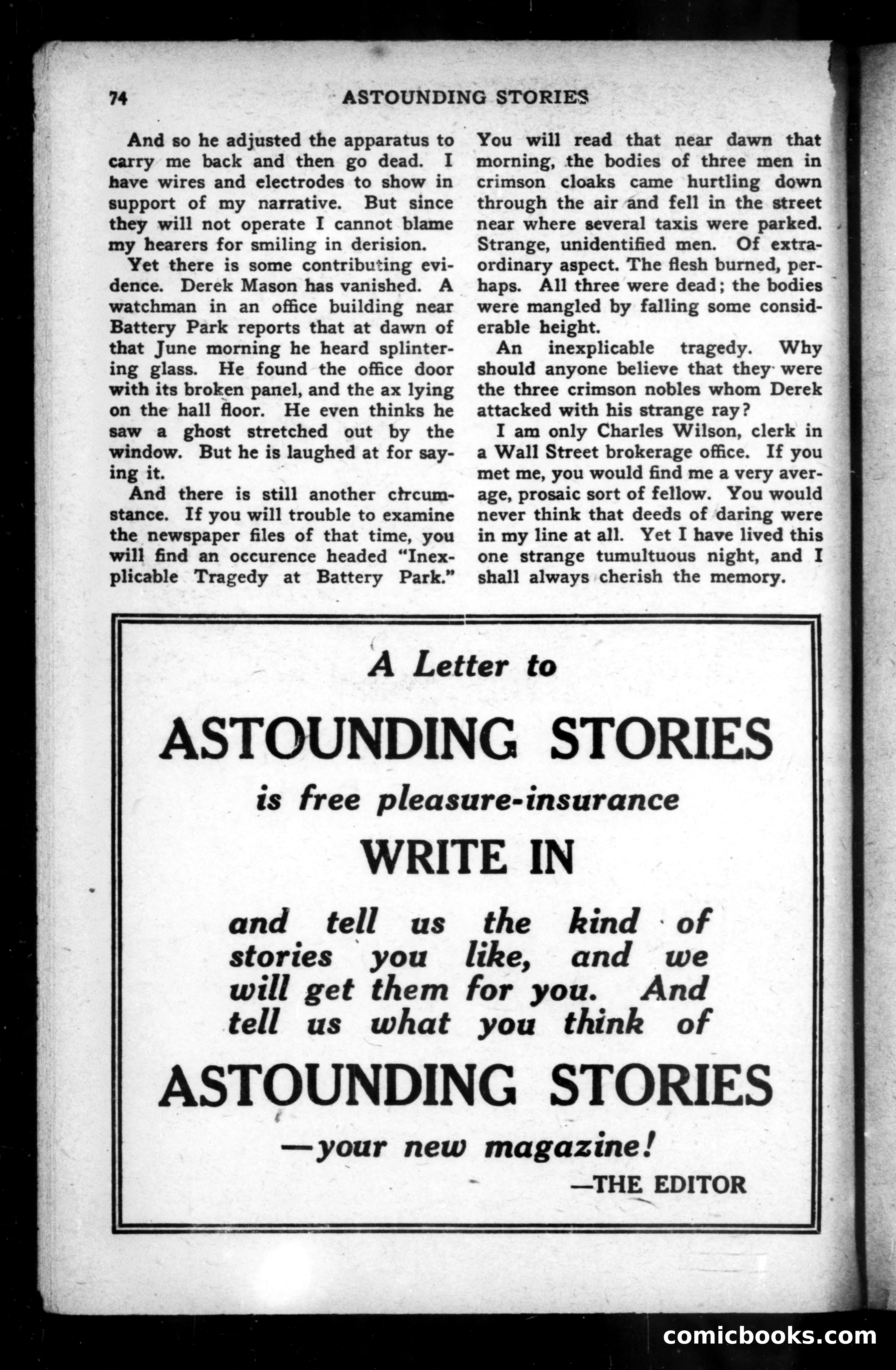 Astounding Stories of Super-Science — page 76 of 151