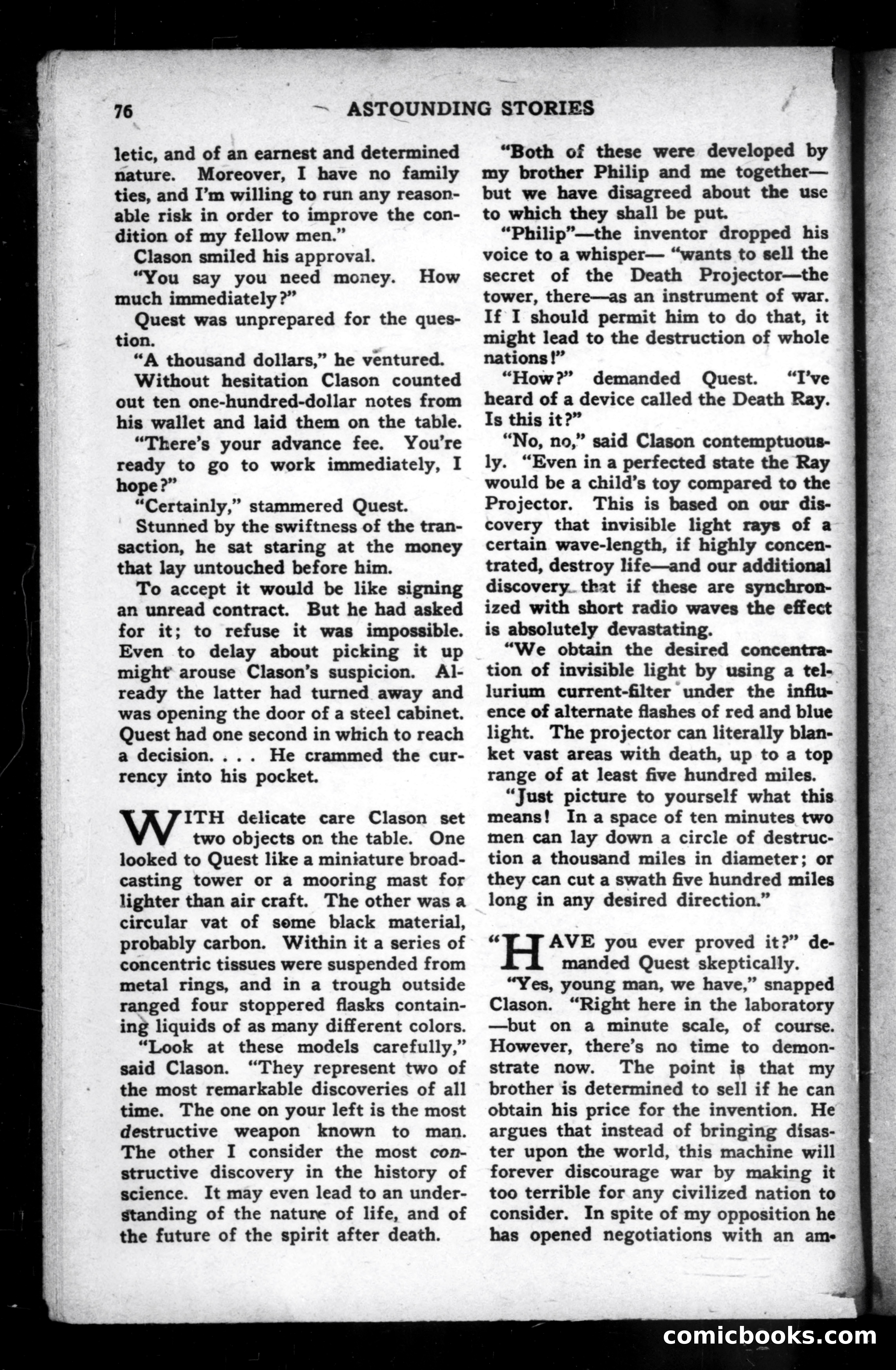 Astounding Stories of Super-Science — page 78 of 151