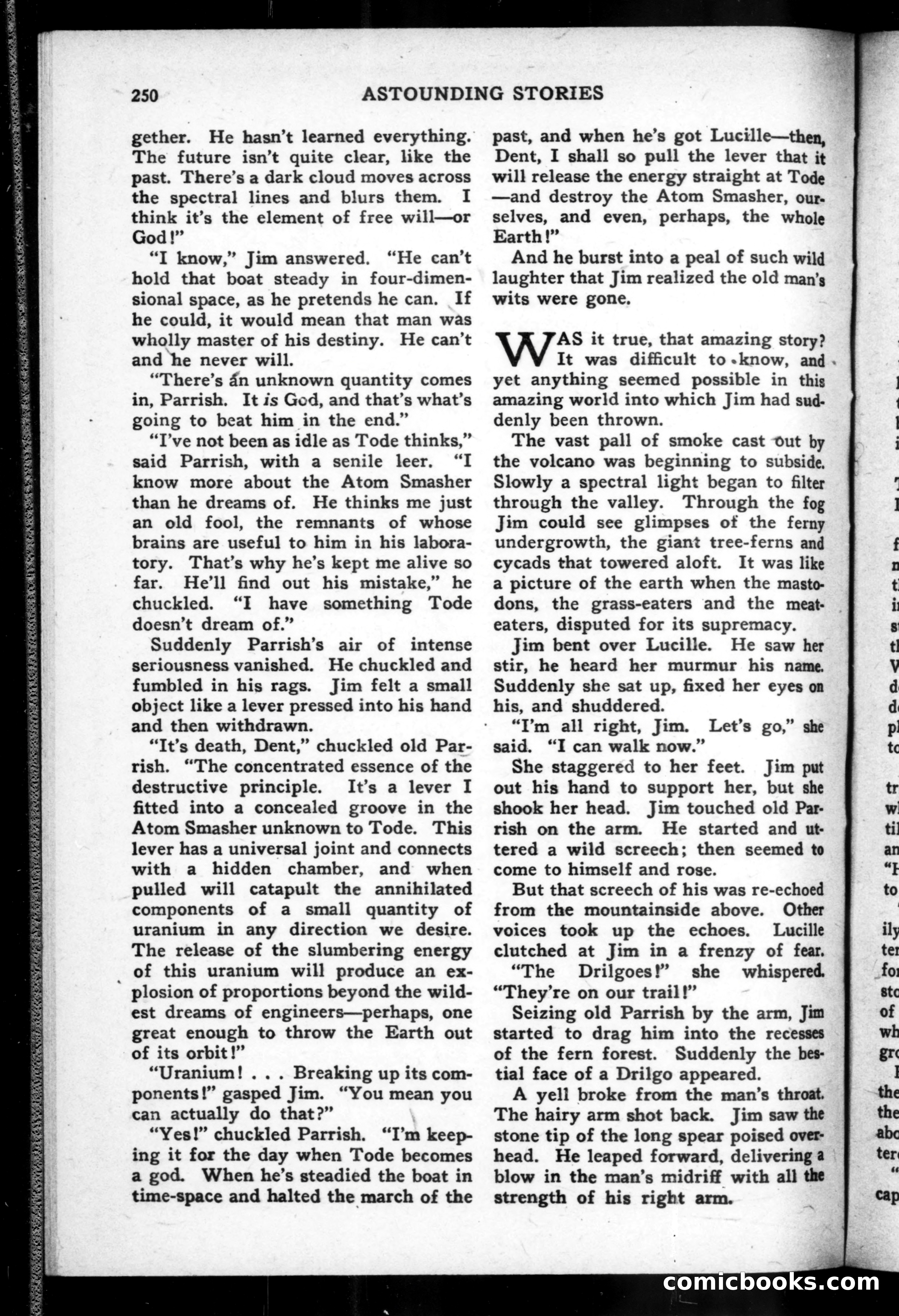 Astounding Stories of Super-Science — page 110 of 153