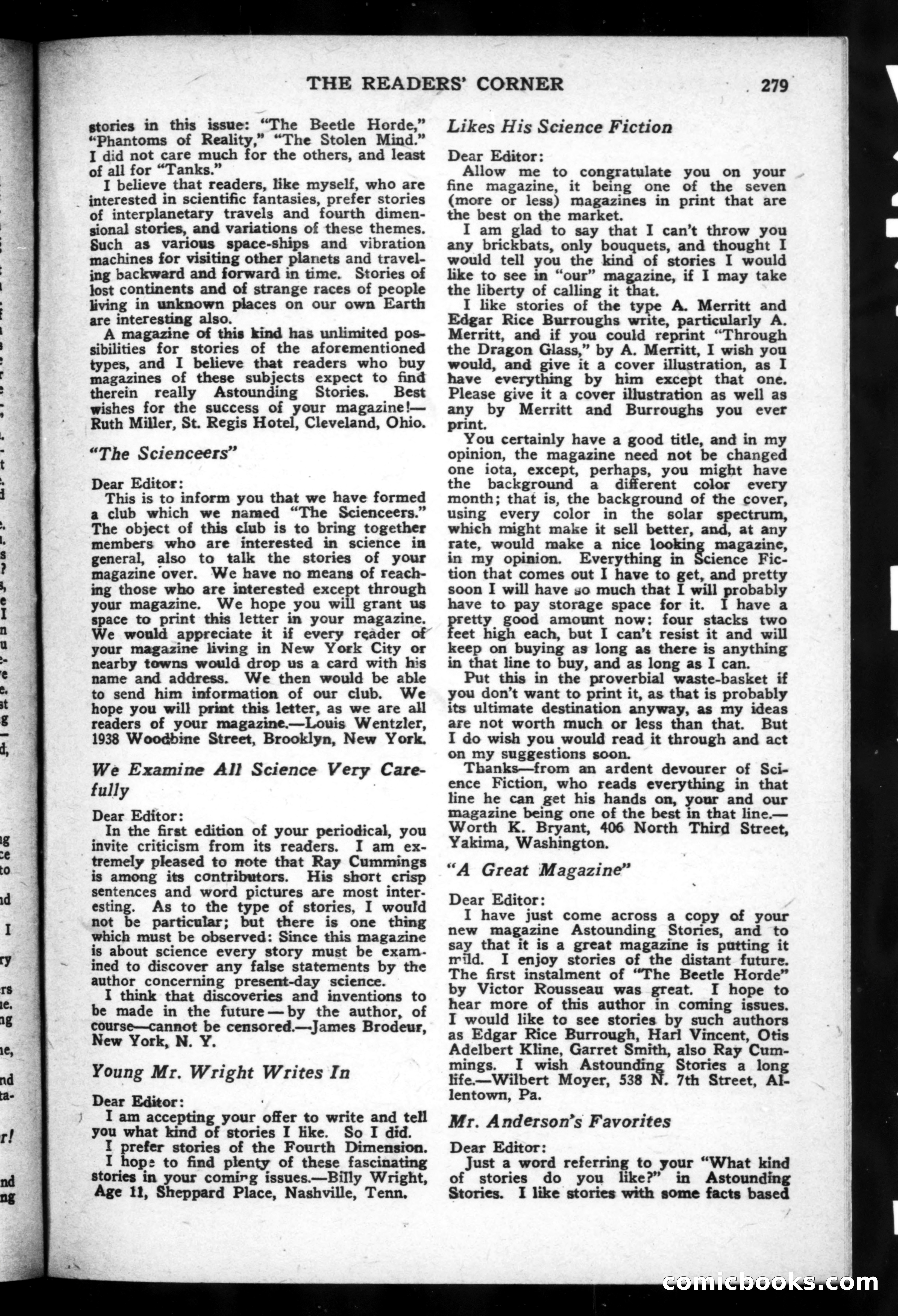 Astounding Stories of Super-Science — page 139 of 153