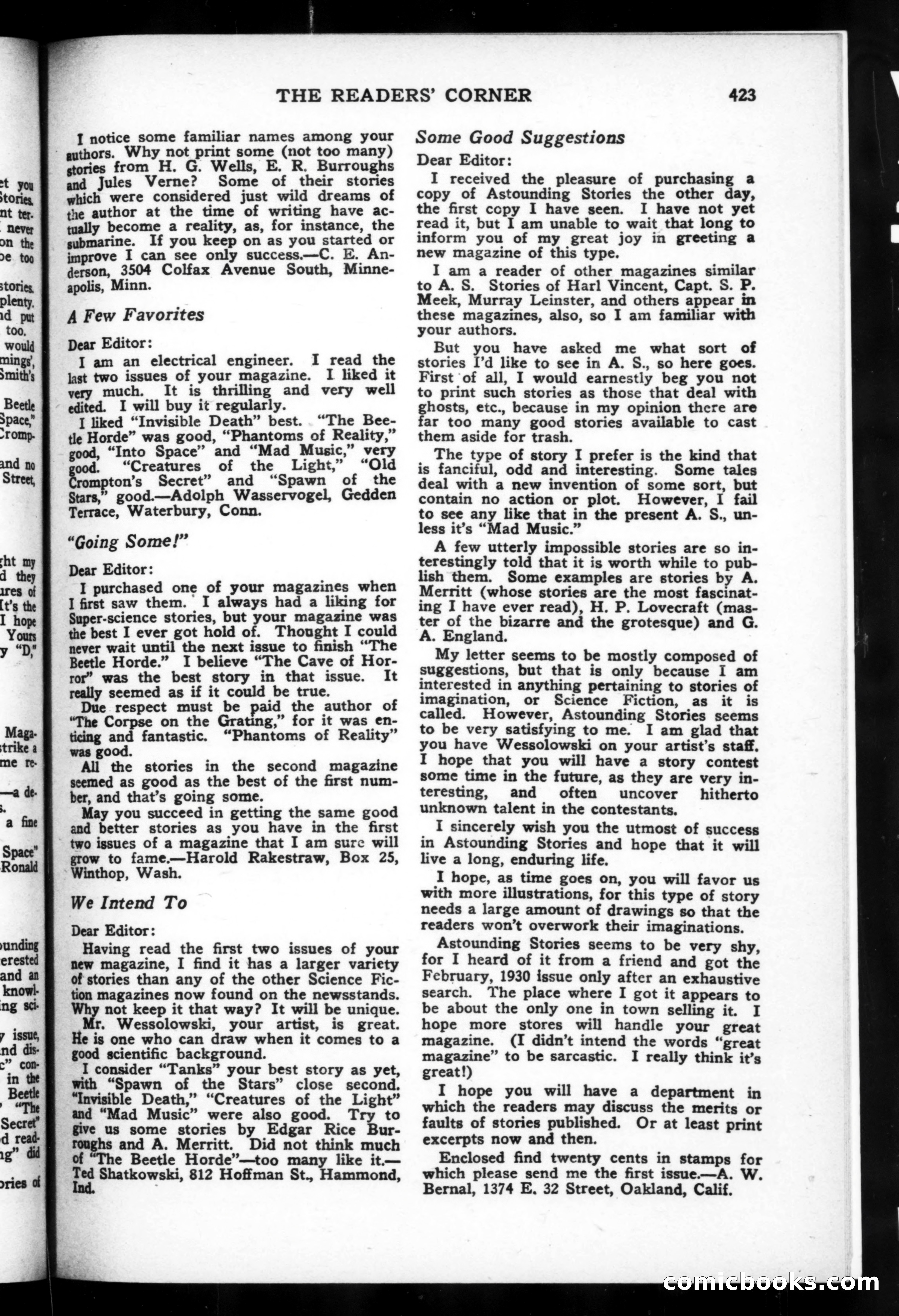 Astounding Stories of Super-Science, June 1930 — page 139 of 153