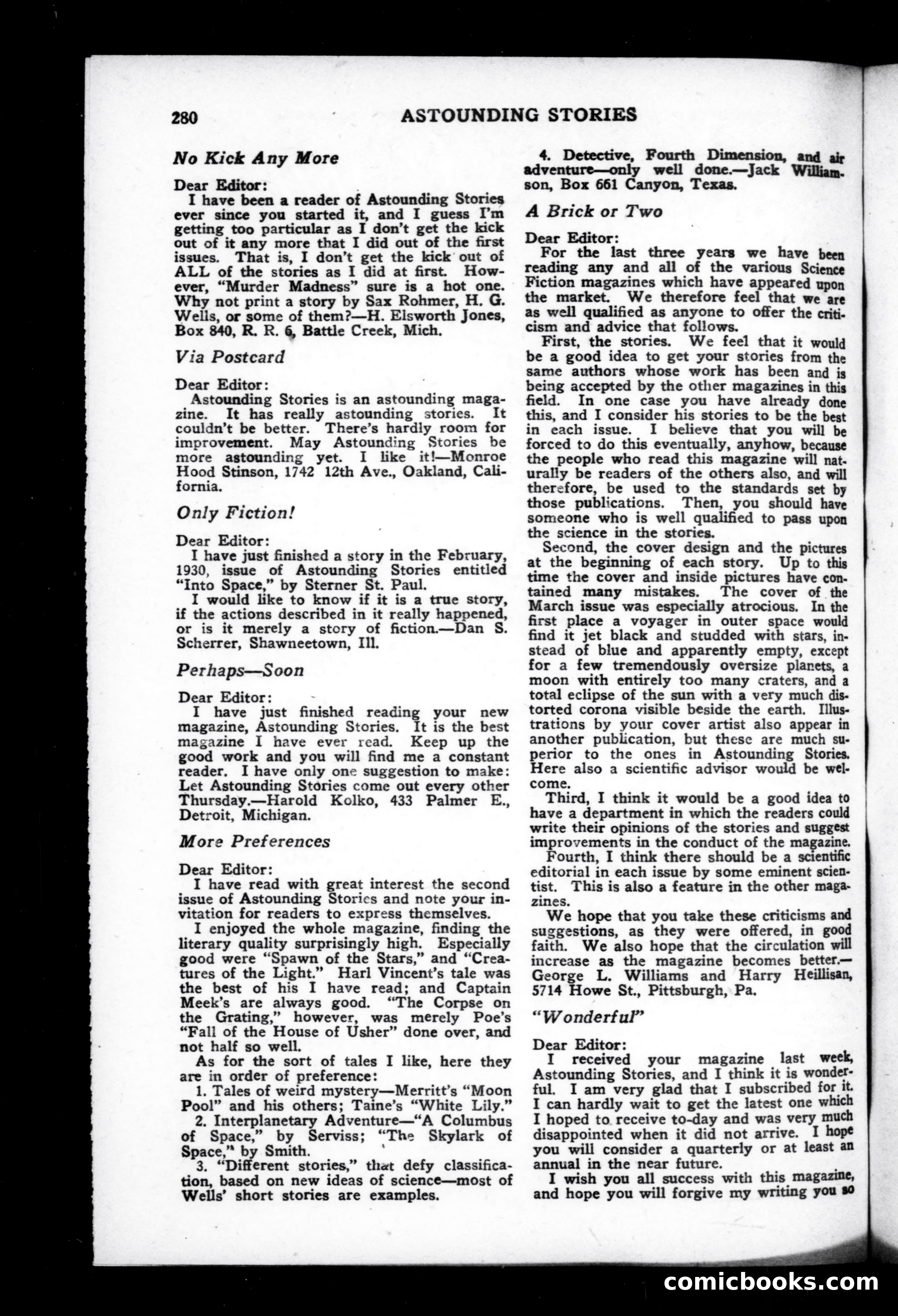 Astounding Stories of Super-Science, August 1930 — page 138 of 149