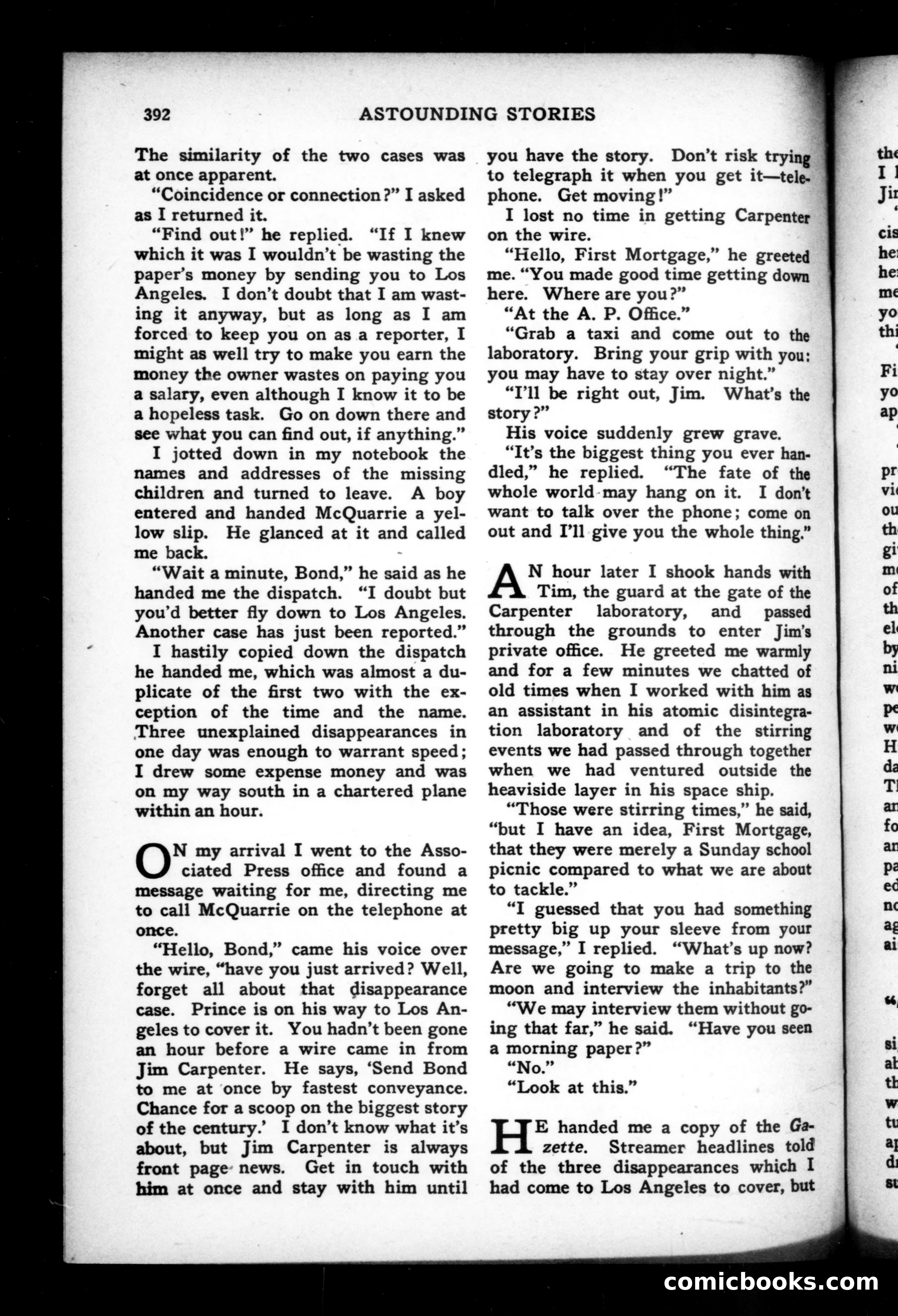 Astounding Stories of Super-Science, September 1930 — page 106 of 149