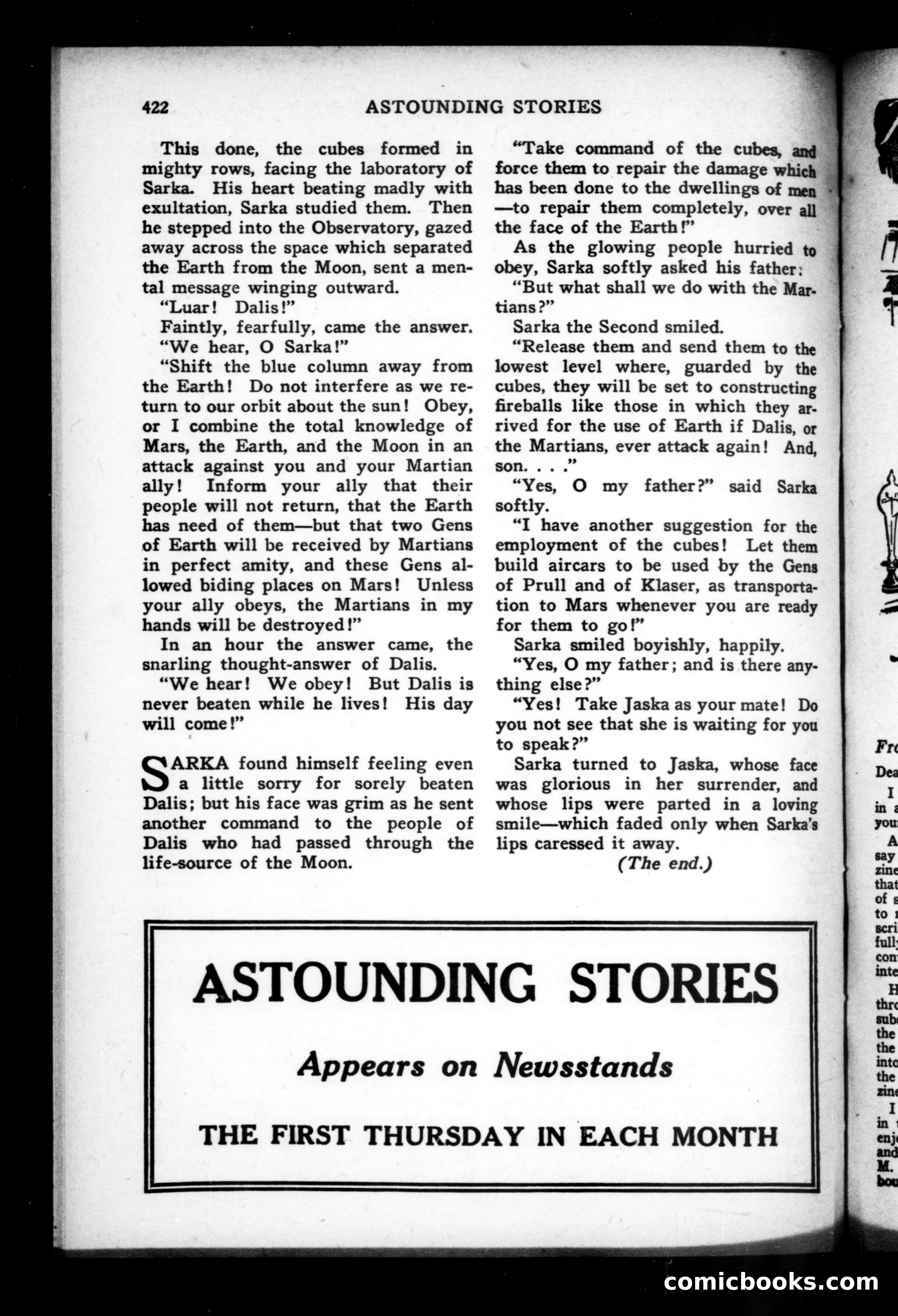 Astounding Stories of Super-Science, September 1930 — page 136 of 149