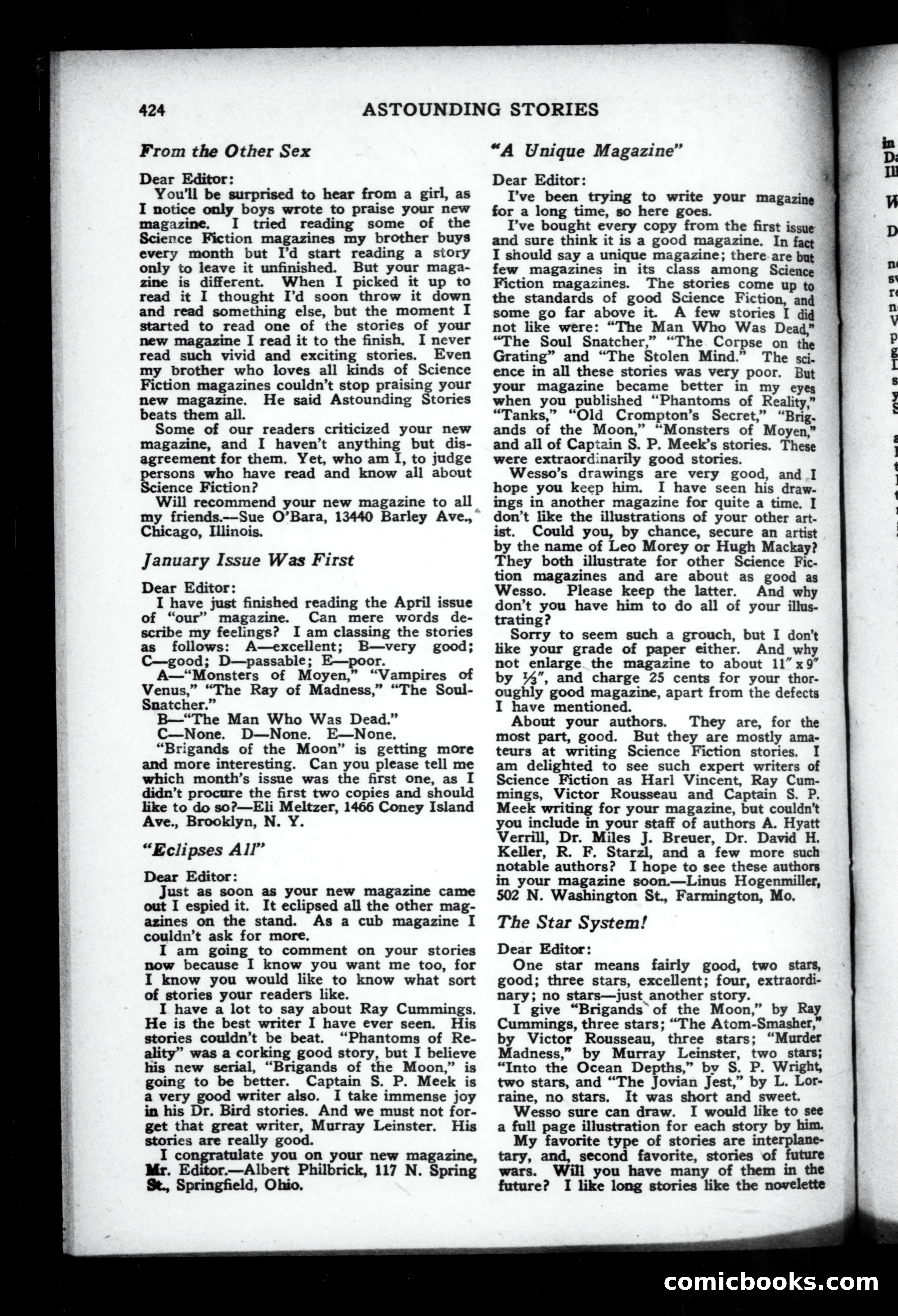 Astounding Stories of Super-Science, September 1930 — page 138 of 149