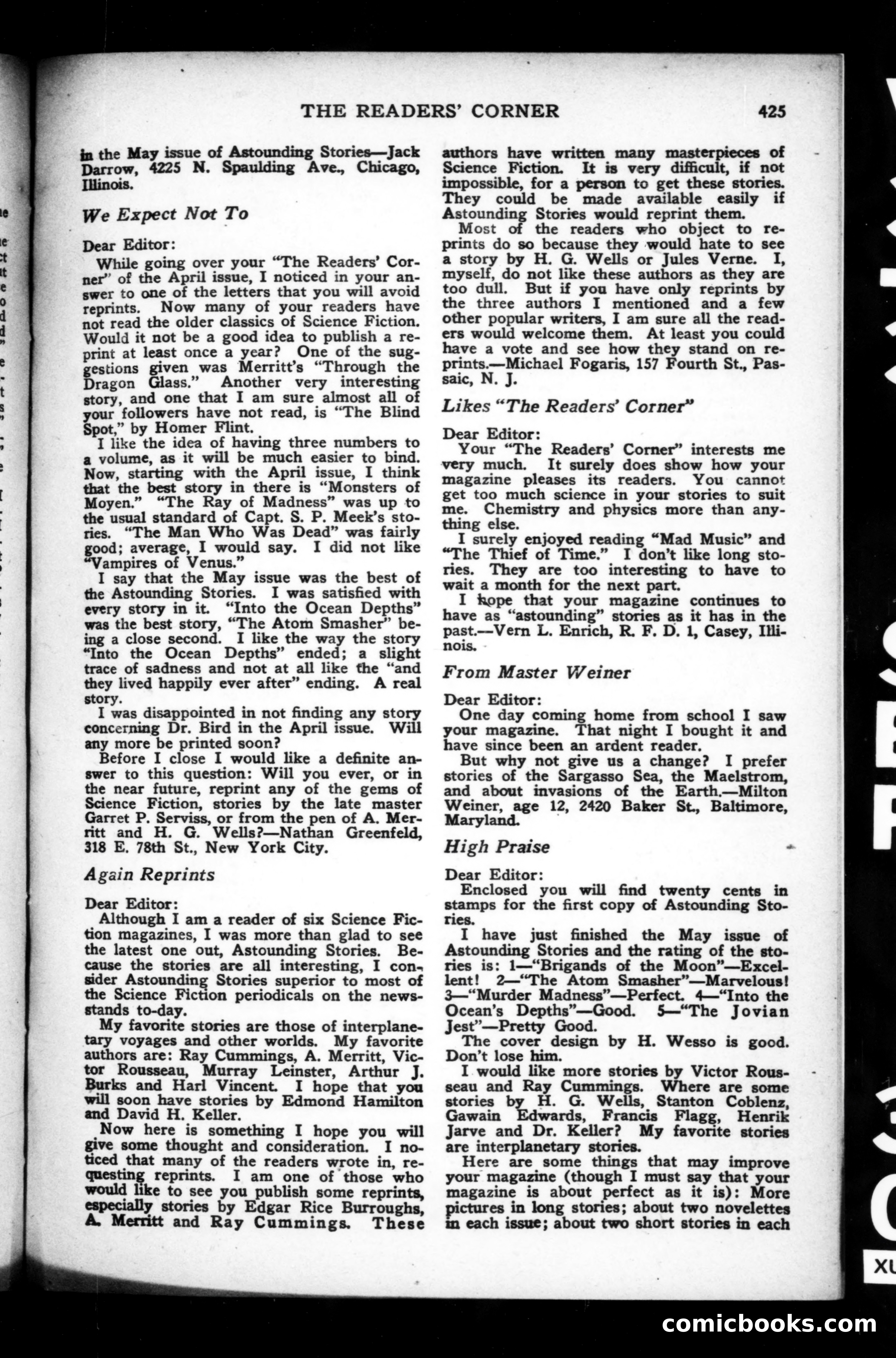 Astounding Stories of Super-Science, September 1930 — page 139 of 149