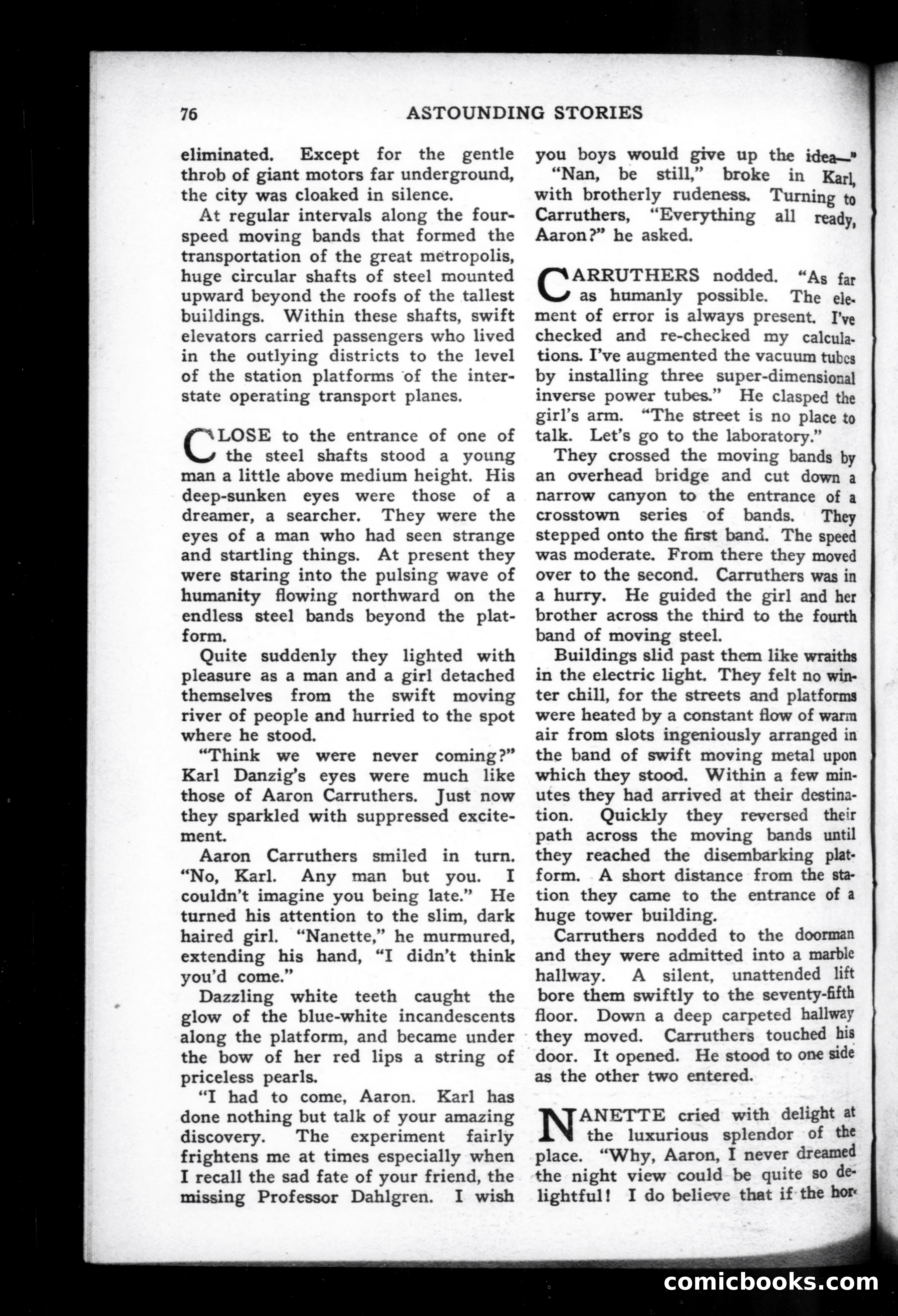 Astounding Stories of Super-Science, October 1930 — page 78 of 149
