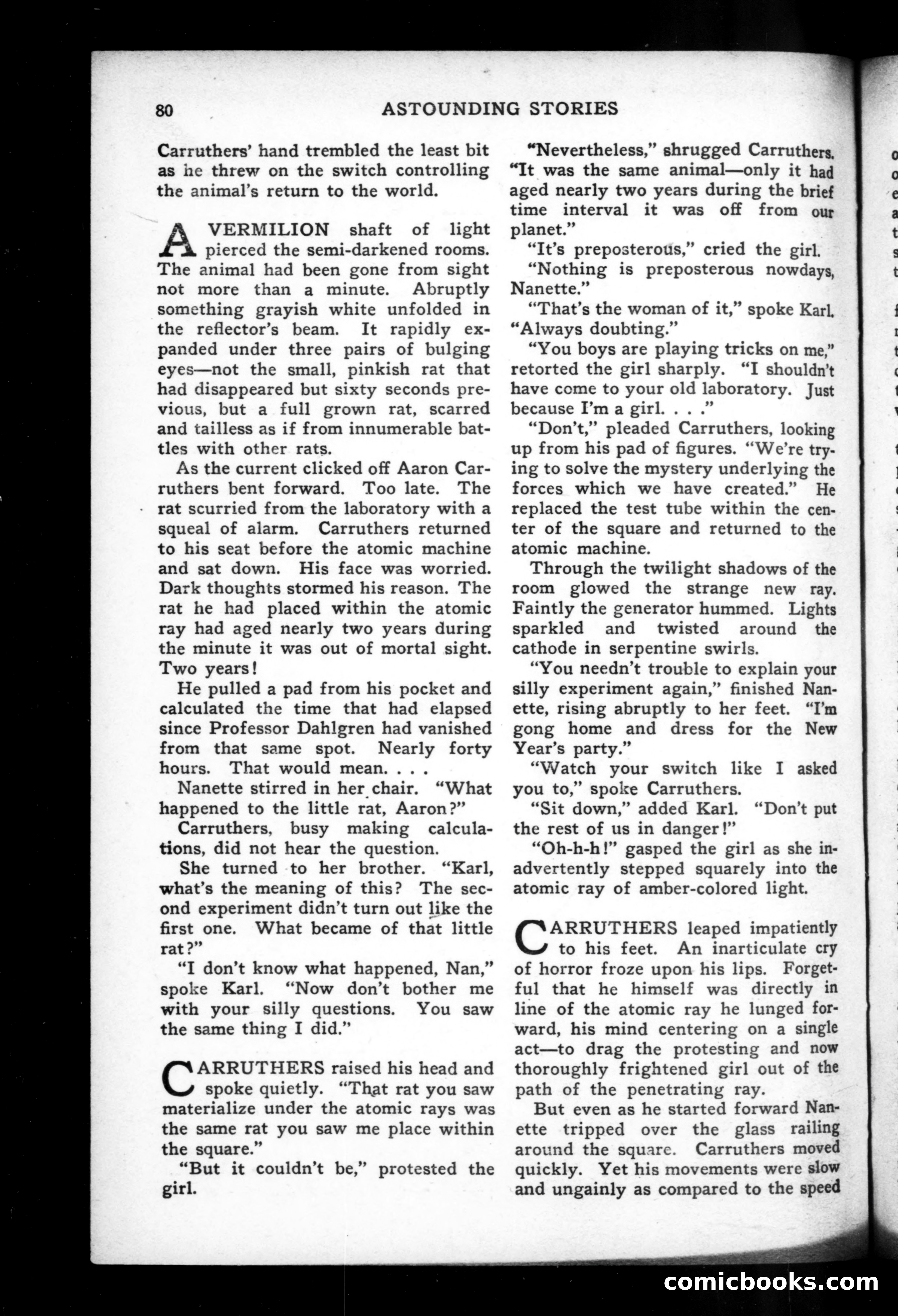 Astounding Stories of Super-Science, October 1930 — page 82 of 149