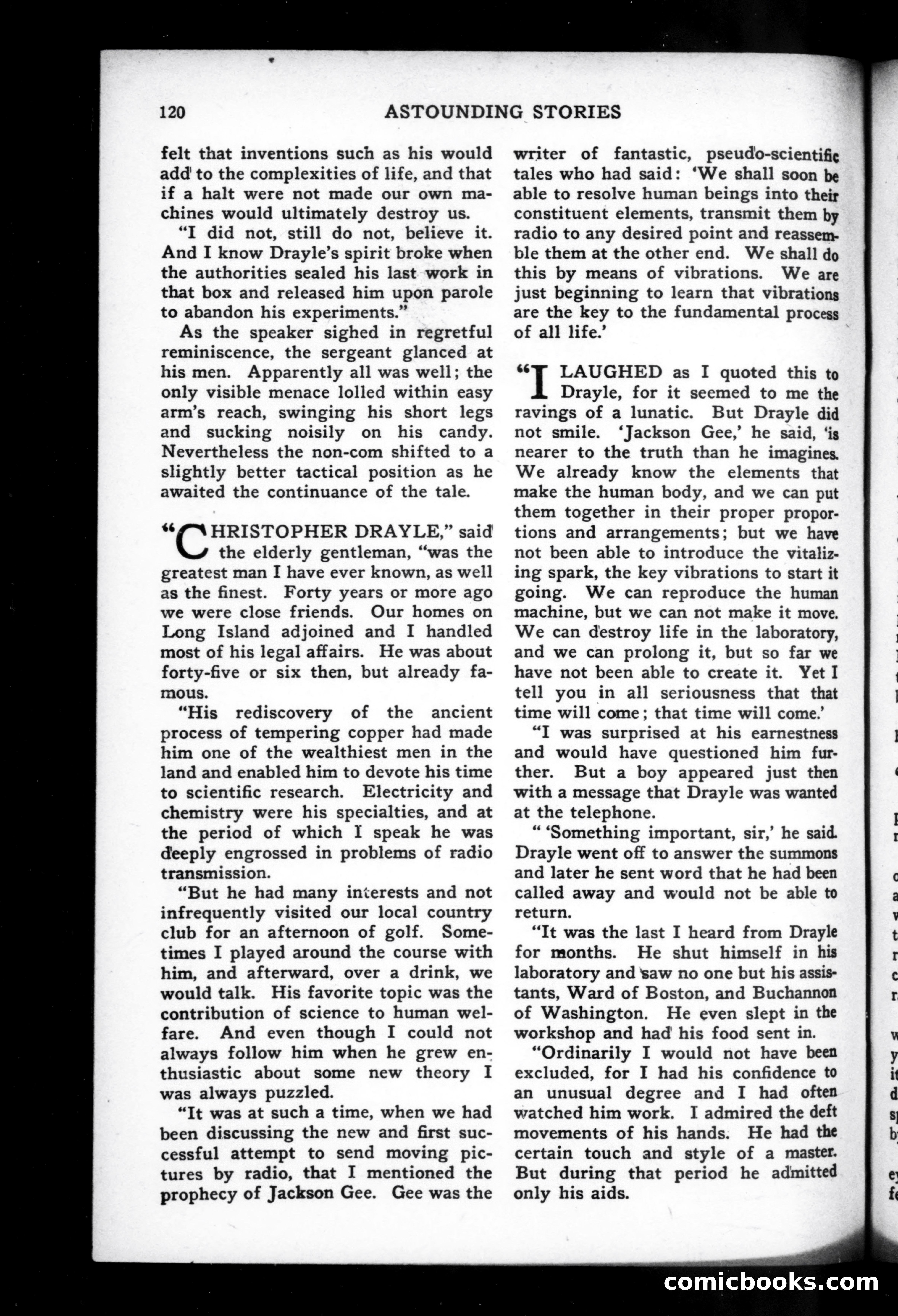 Astounding Stories of Super-Science, October 1930 — page 122 of 149
