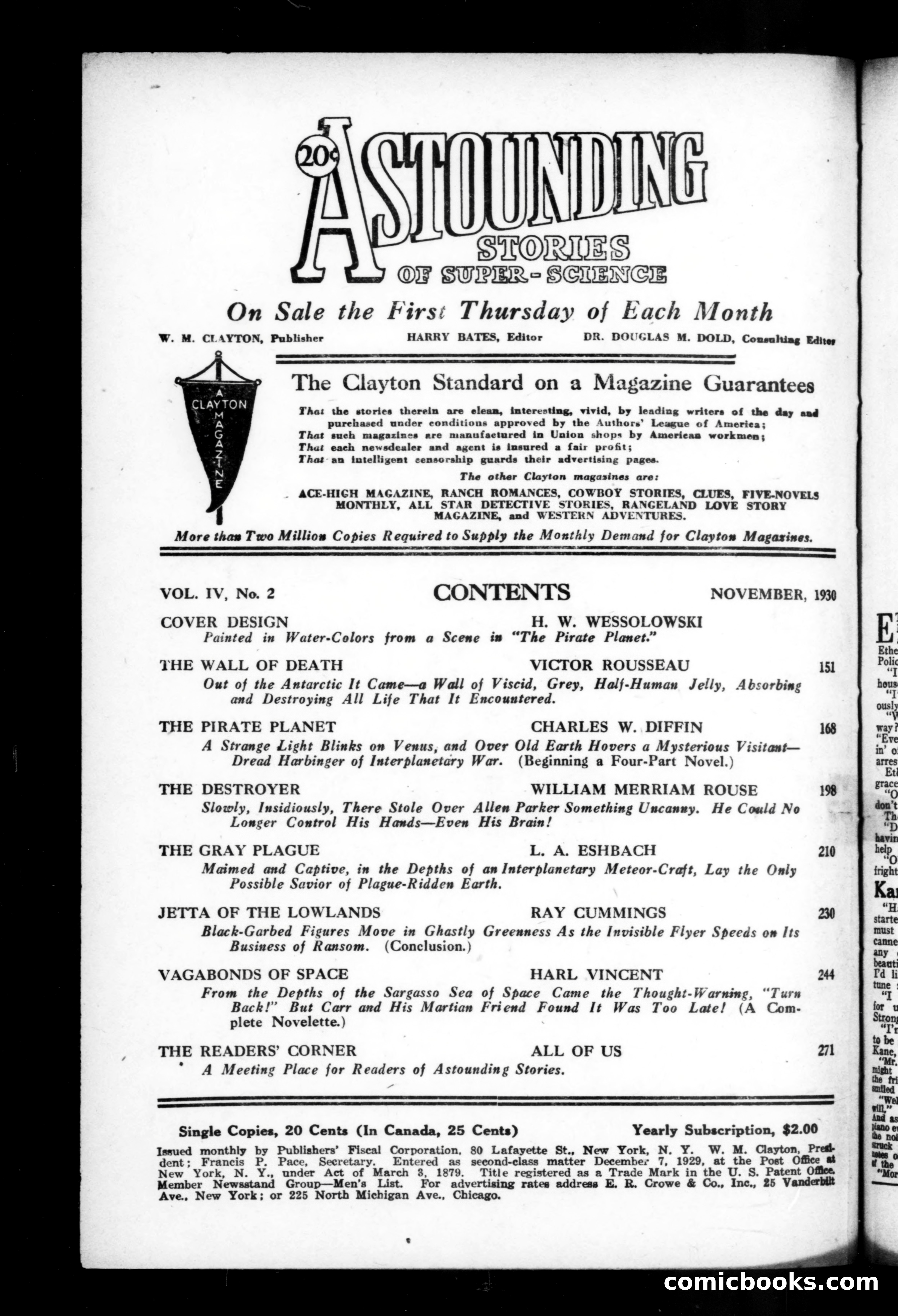 Astounding Stories of Super-Science — page 4 of 149