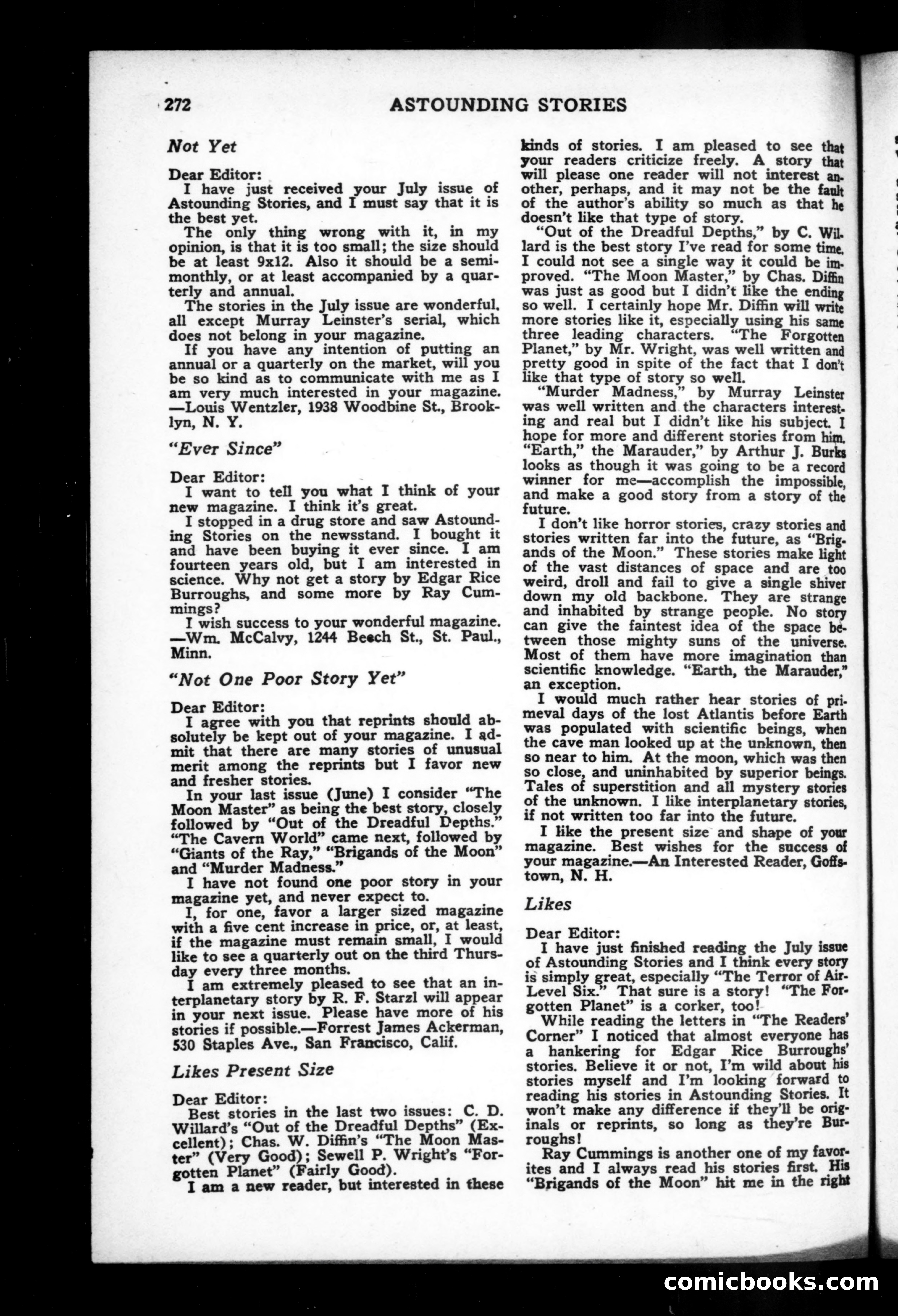 Astounding Stories of Super-Science — page 130 of 149