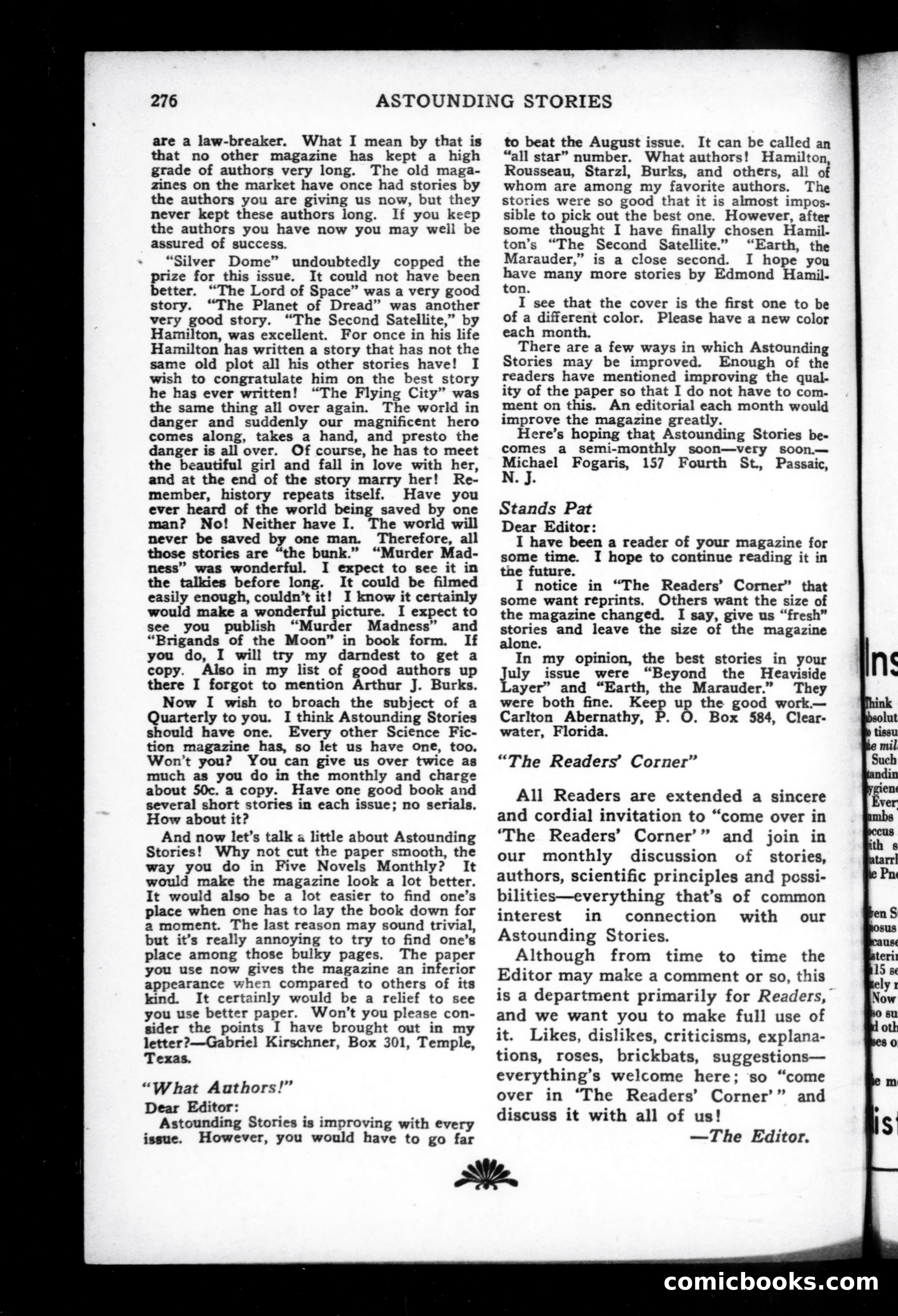 Astounding Stories of Super-Science — page 134 of 149