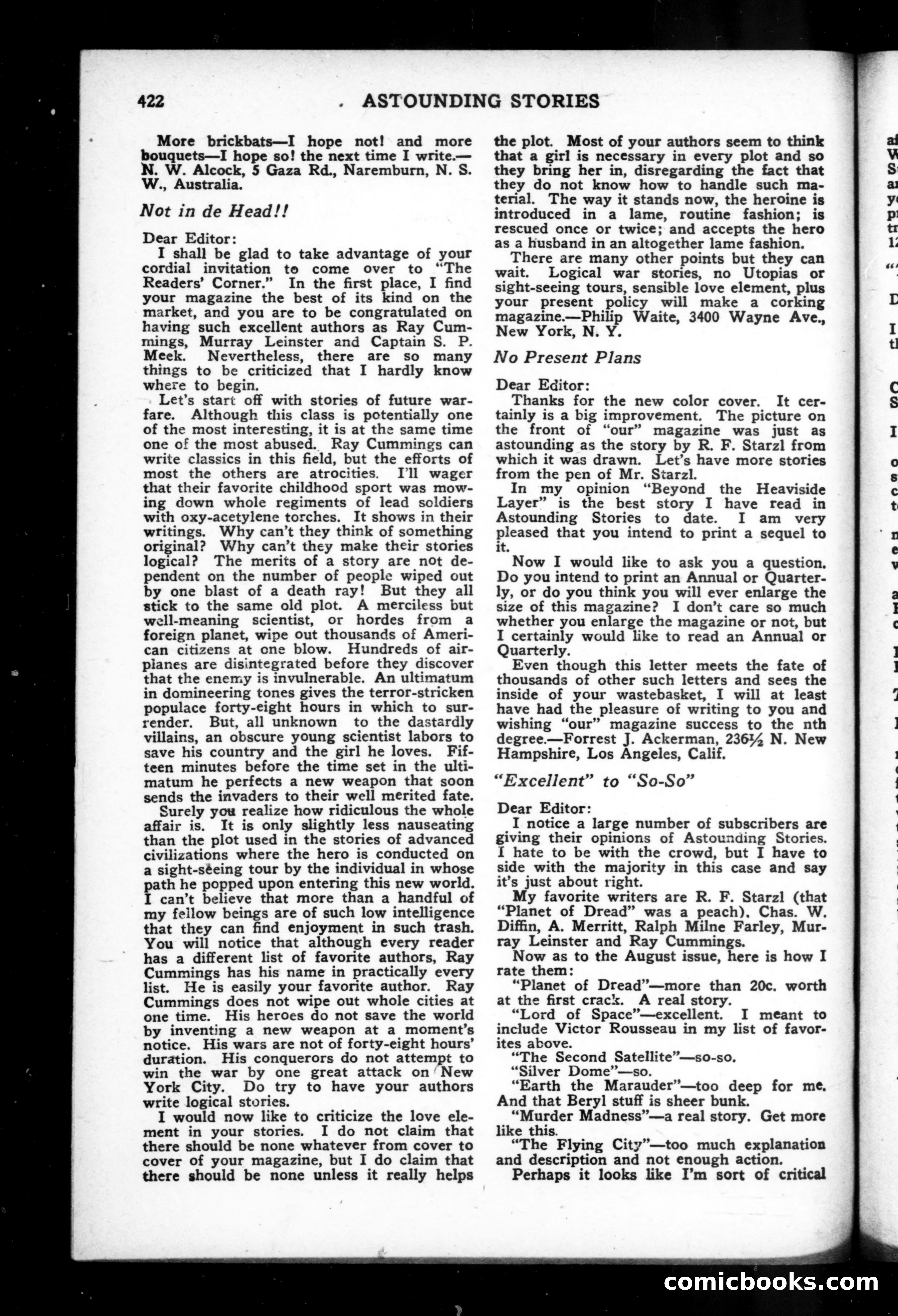 Astounding Stories of Super-Science, Vol. 4, No. 3 — page 138 of 151
