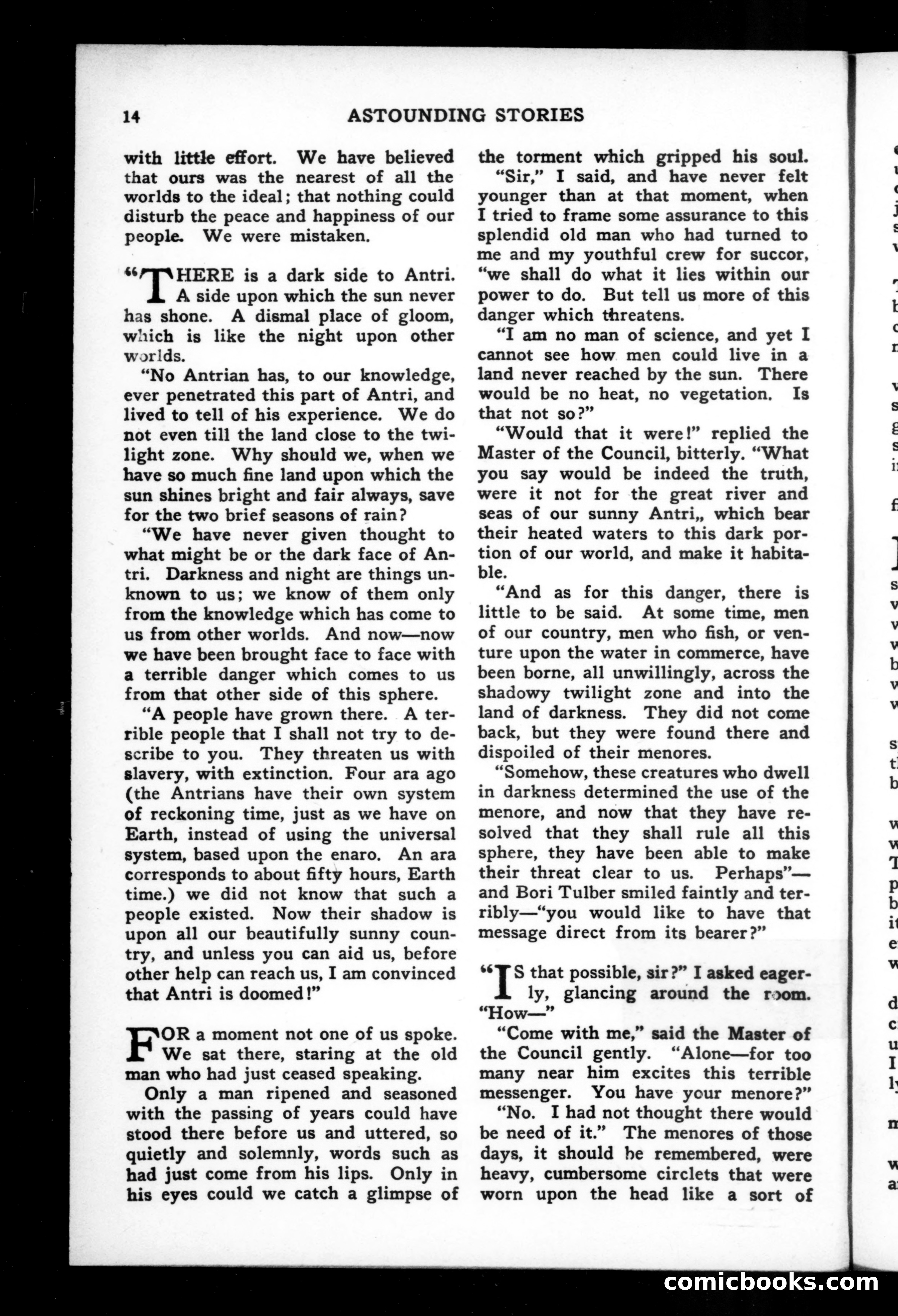 Astounding Stories of Super-Science, January 1931 — page 16 of 149