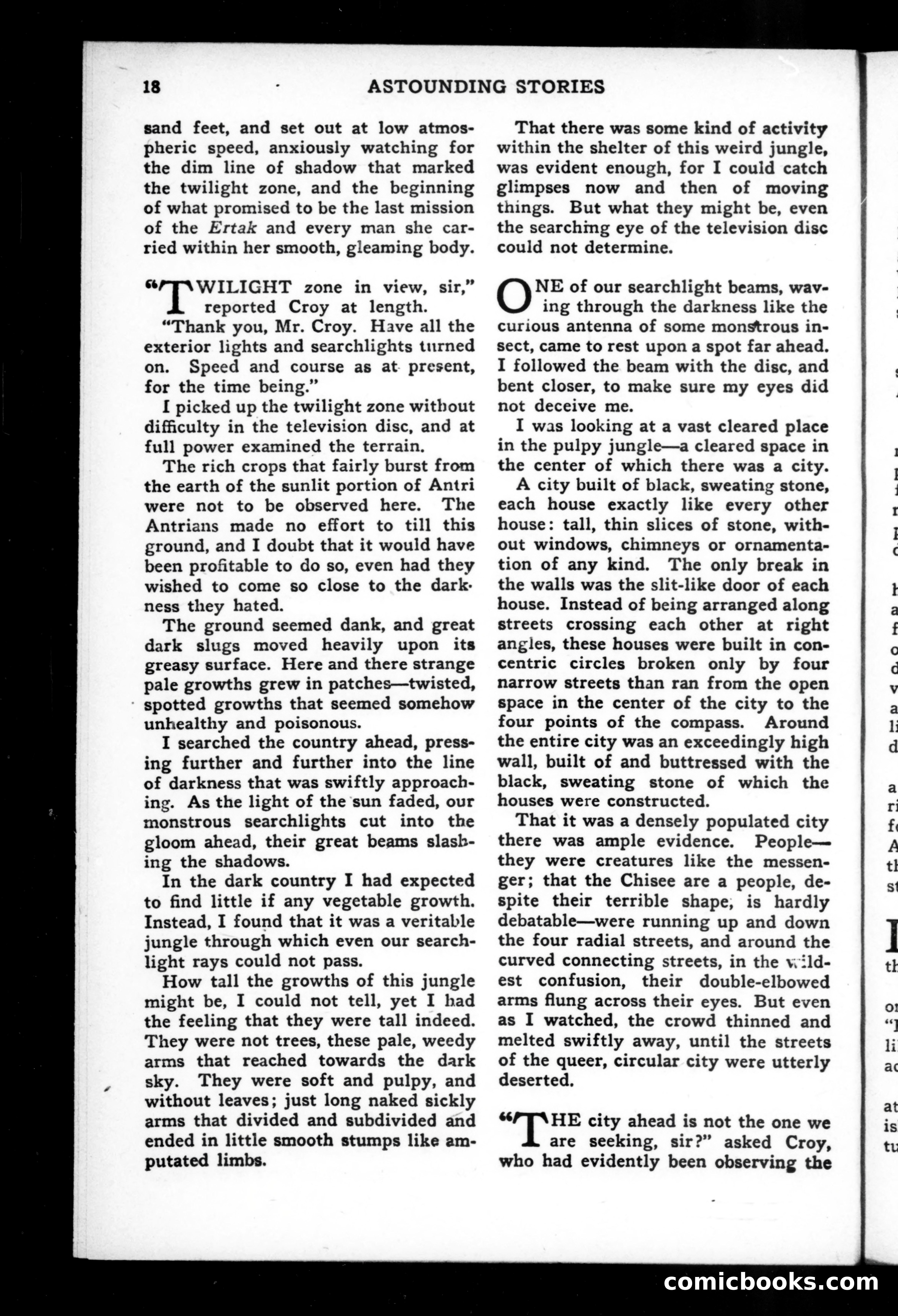 Astounding Stories of Super-Science, January 1931 — page 20 of 149