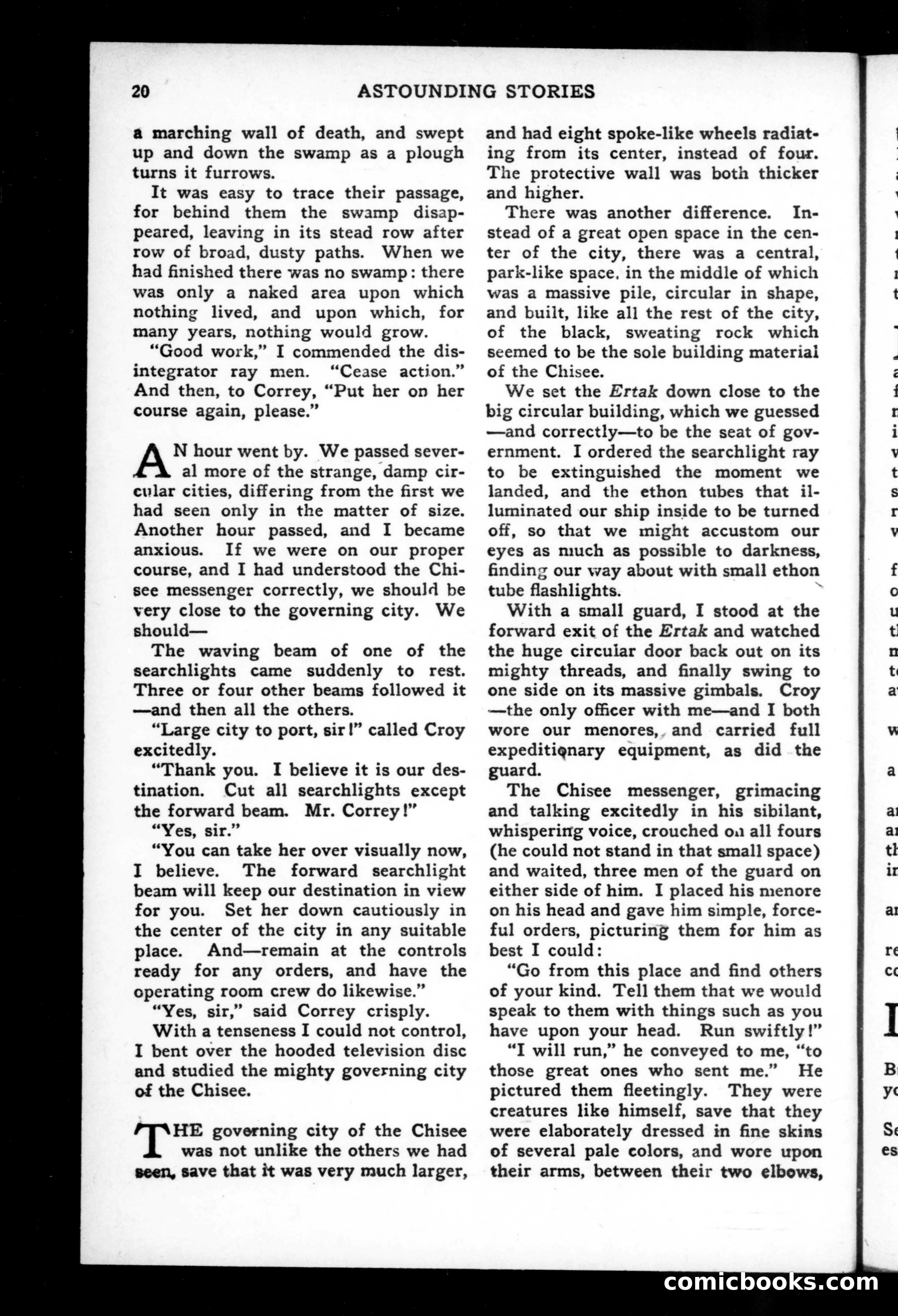 Astounding Stories of Super-Science, January 1931 — page 22 of 149