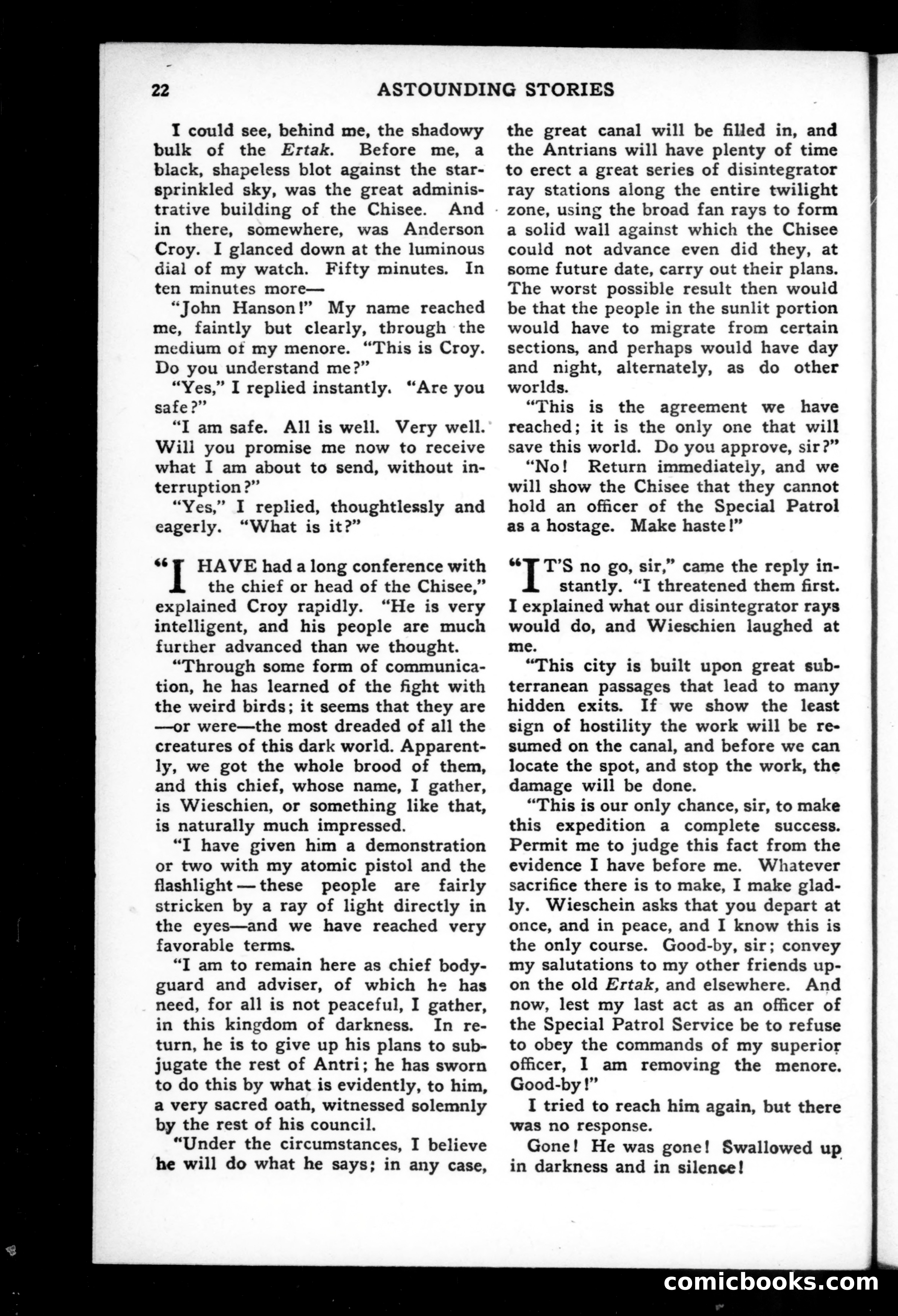Astounding Stories of Super-Science, January 1931 — page 24 of 149