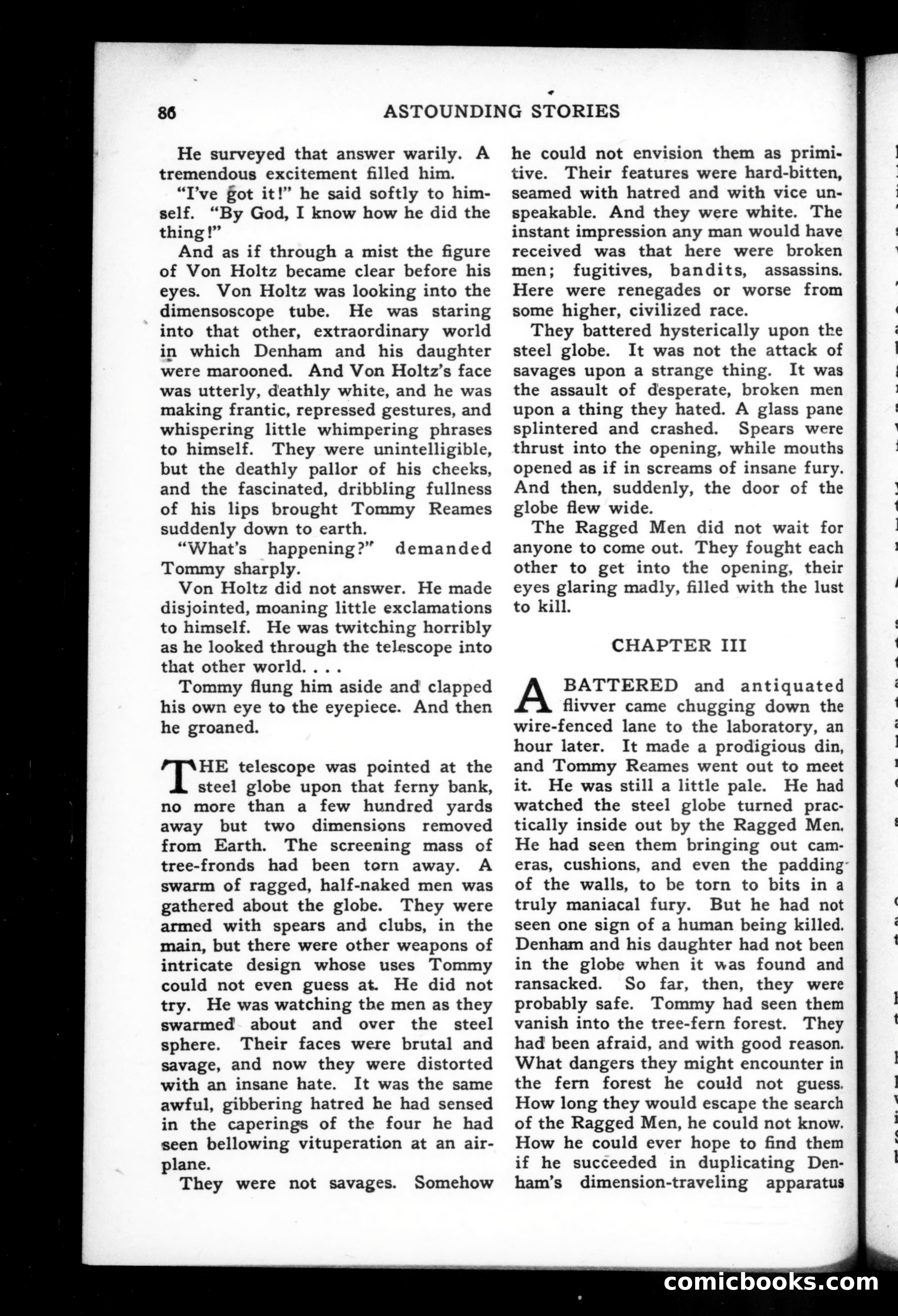 Astounding Stories of Super-Science, January 1931 — page 88 of 149