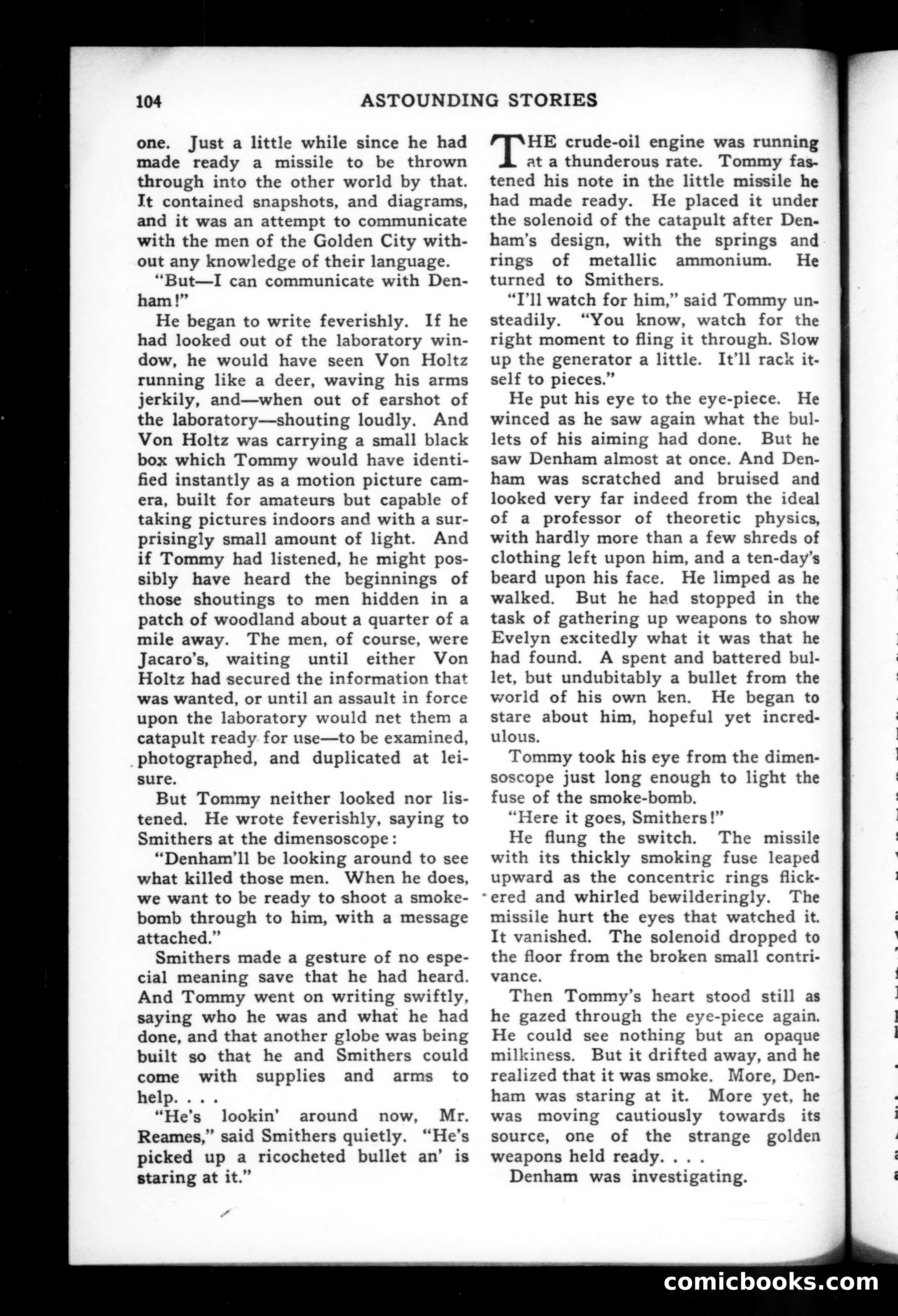 Astounding Stories of Super-Science, January 1931 — page 106 of 149