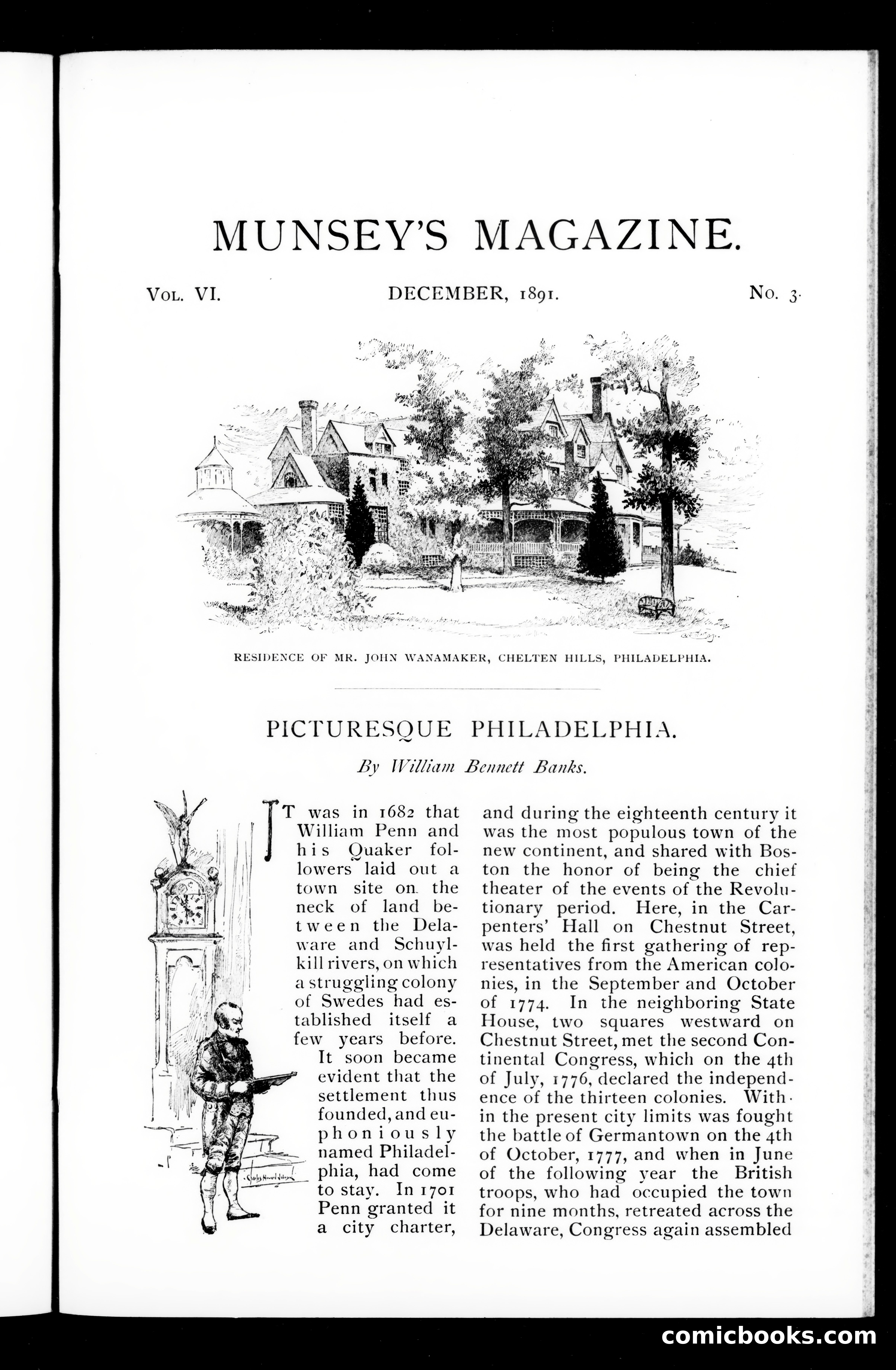 Munsey's Magazine, December 1891 — page 1 of 128