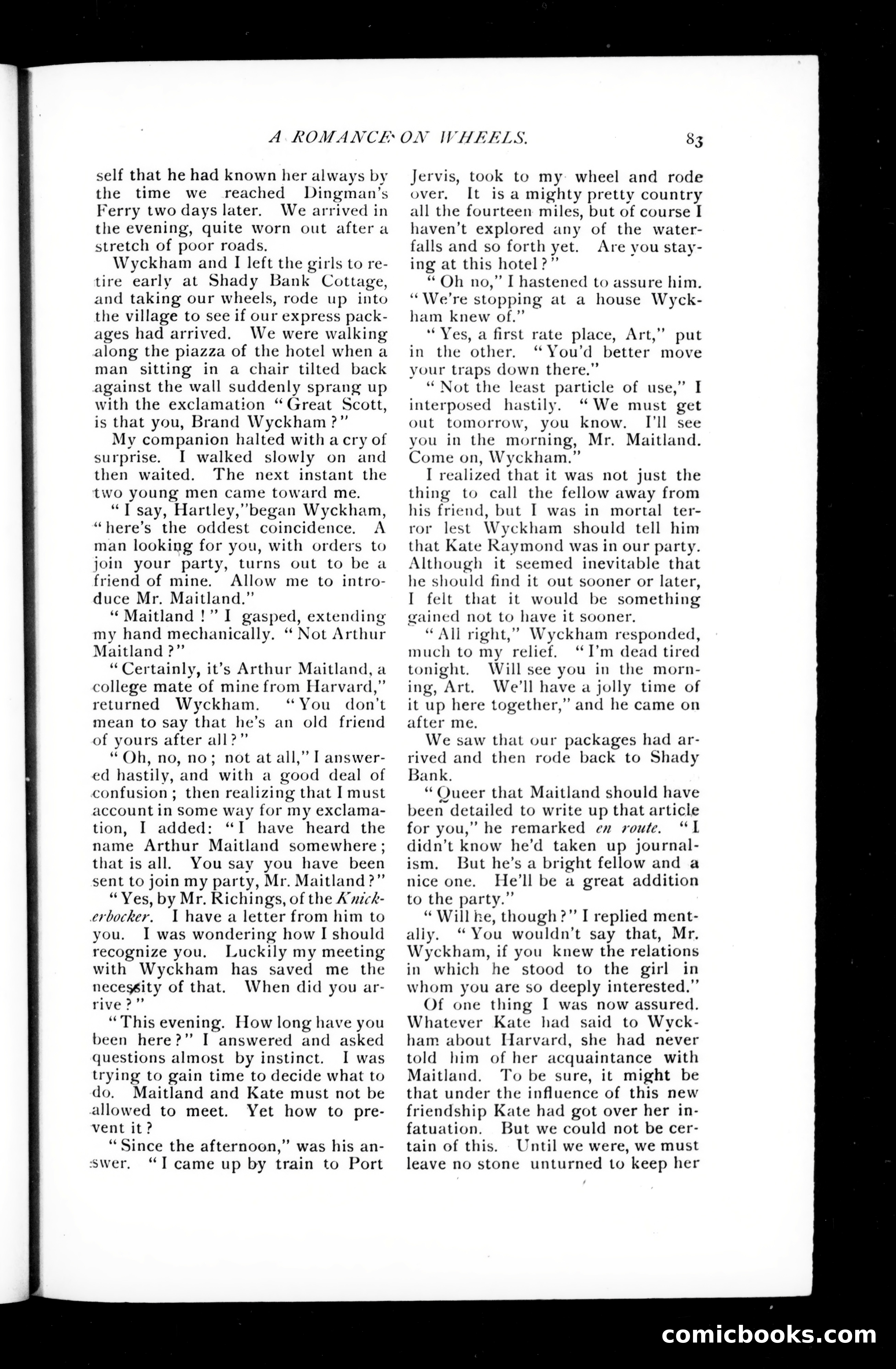 Munsey's Magazine, October 1892 — page 85 of 132