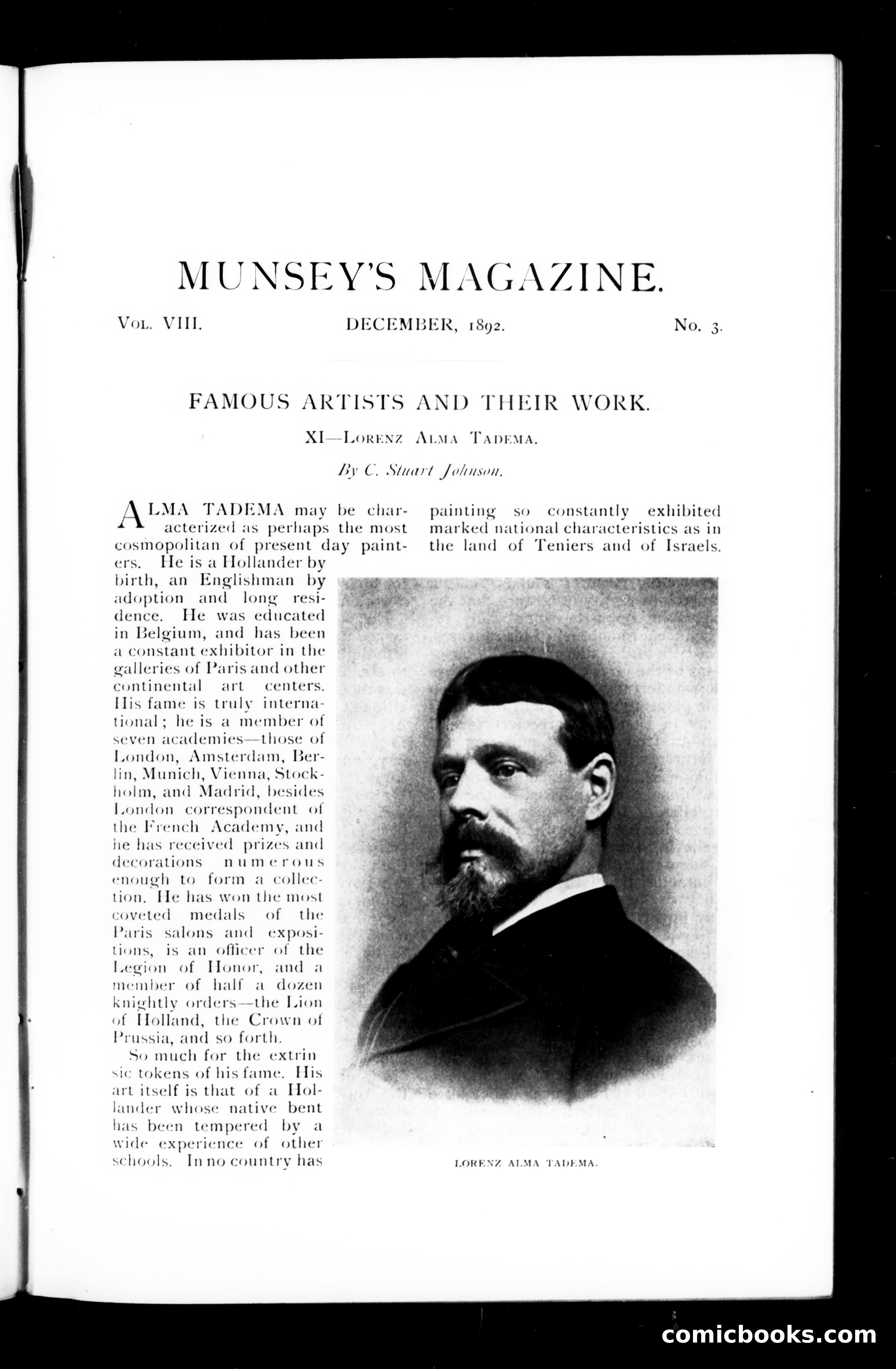 Munsey's Magazine, December 1892 — page 1 of 112