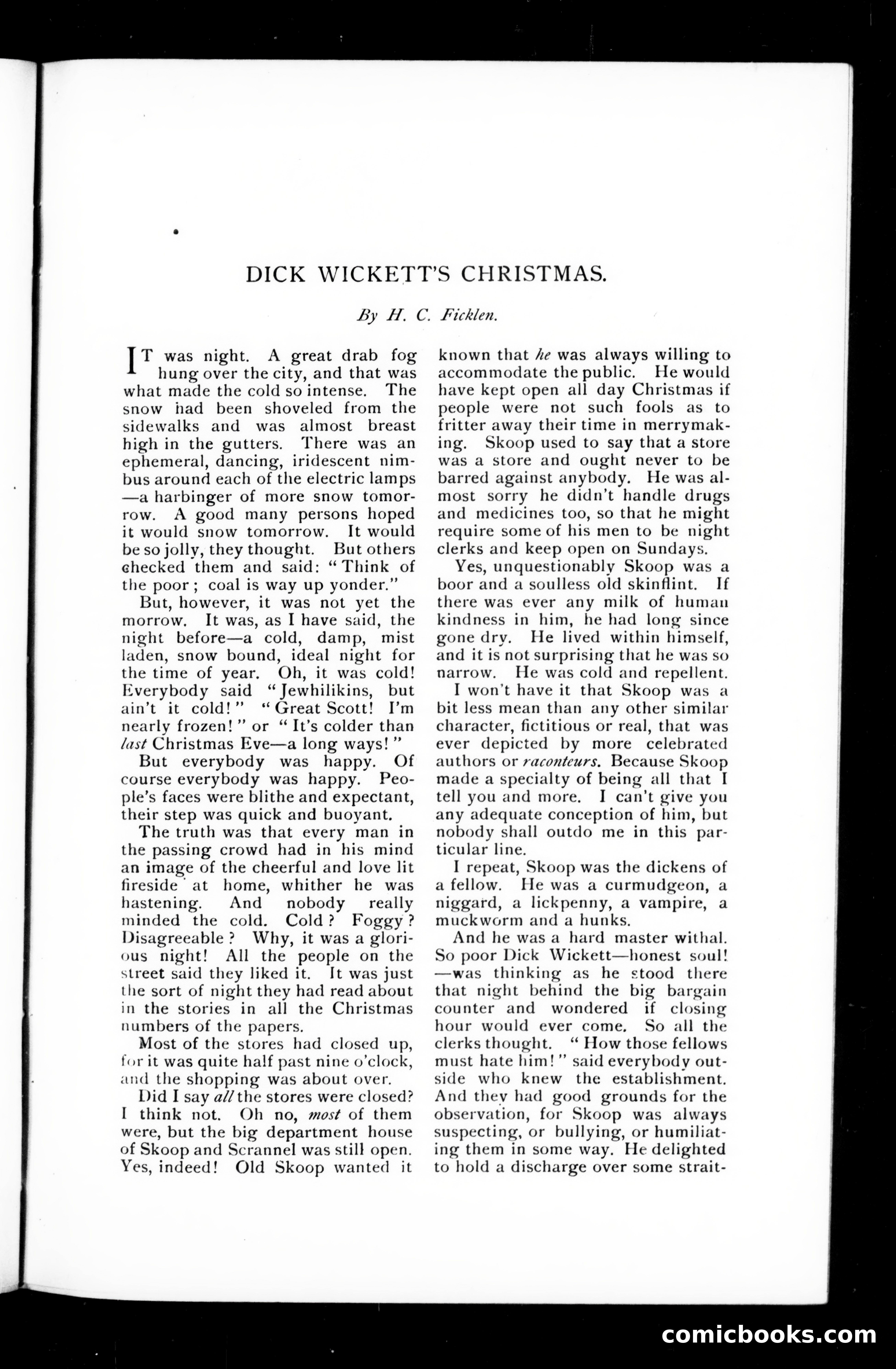 Munsey's Magazine, December 1892 — page 11 of 112
