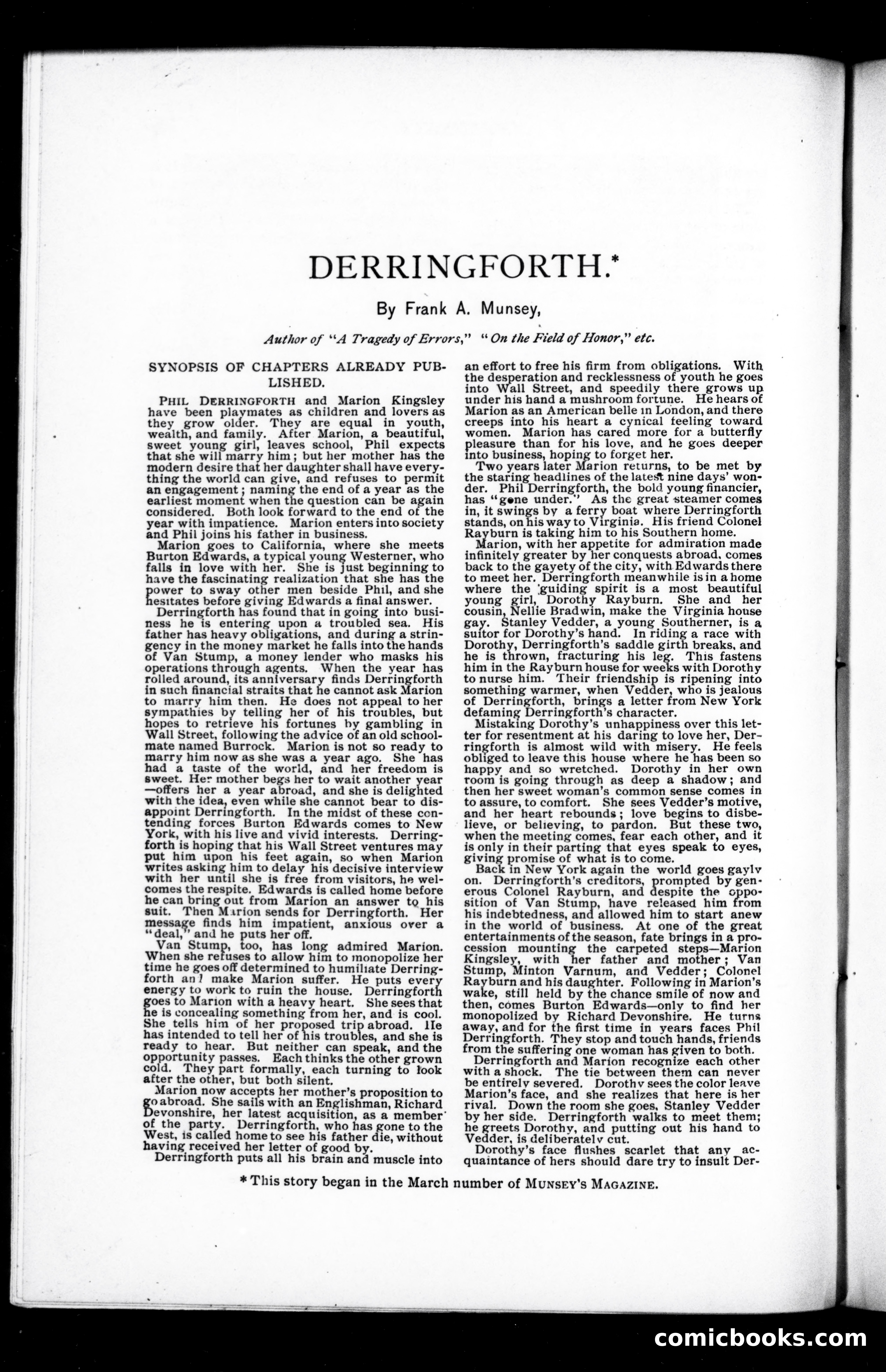 Munsey's Magazine Cover — page 82 of 122