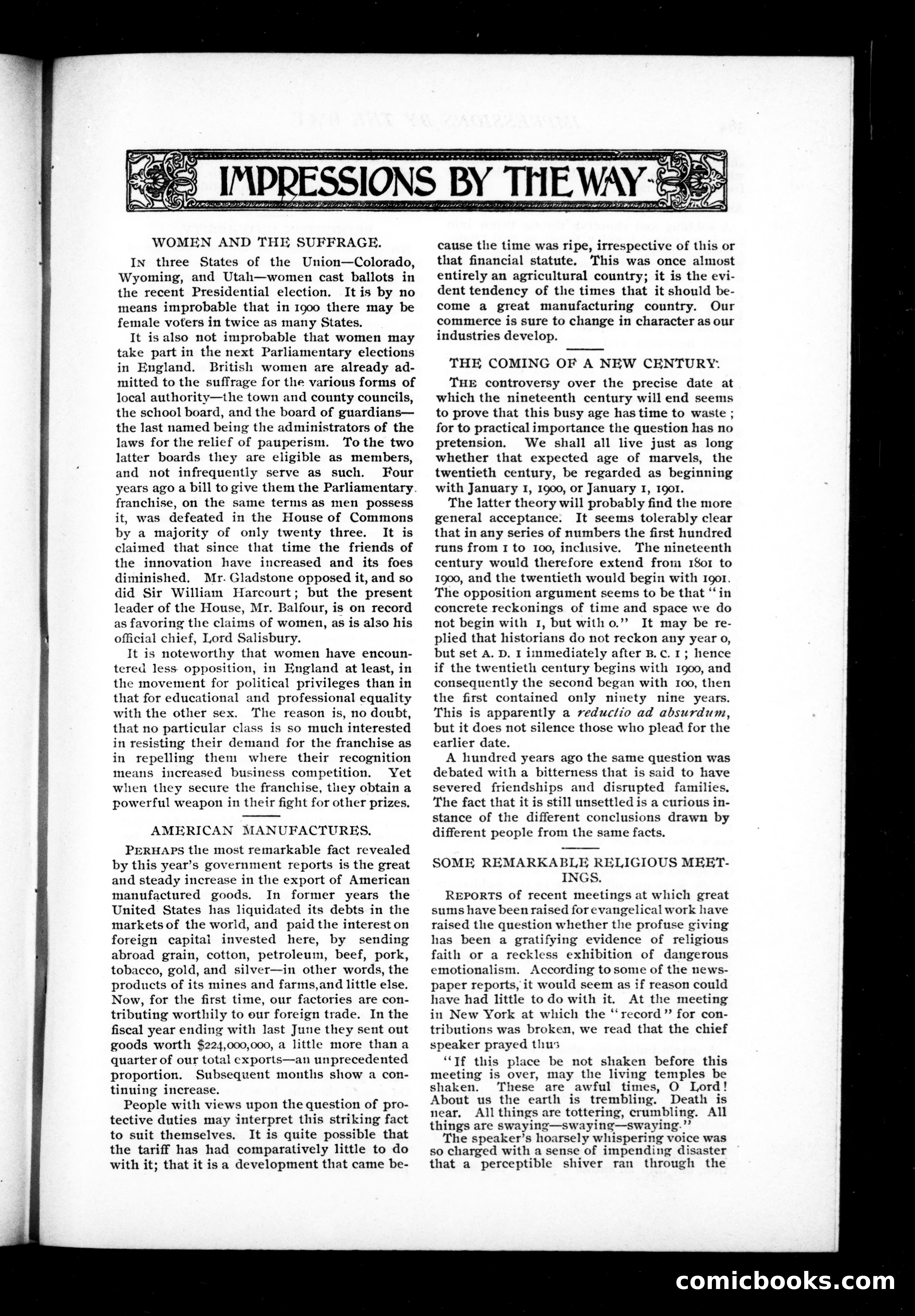Munsey's Magazine, December 1896 — page 123 of 126