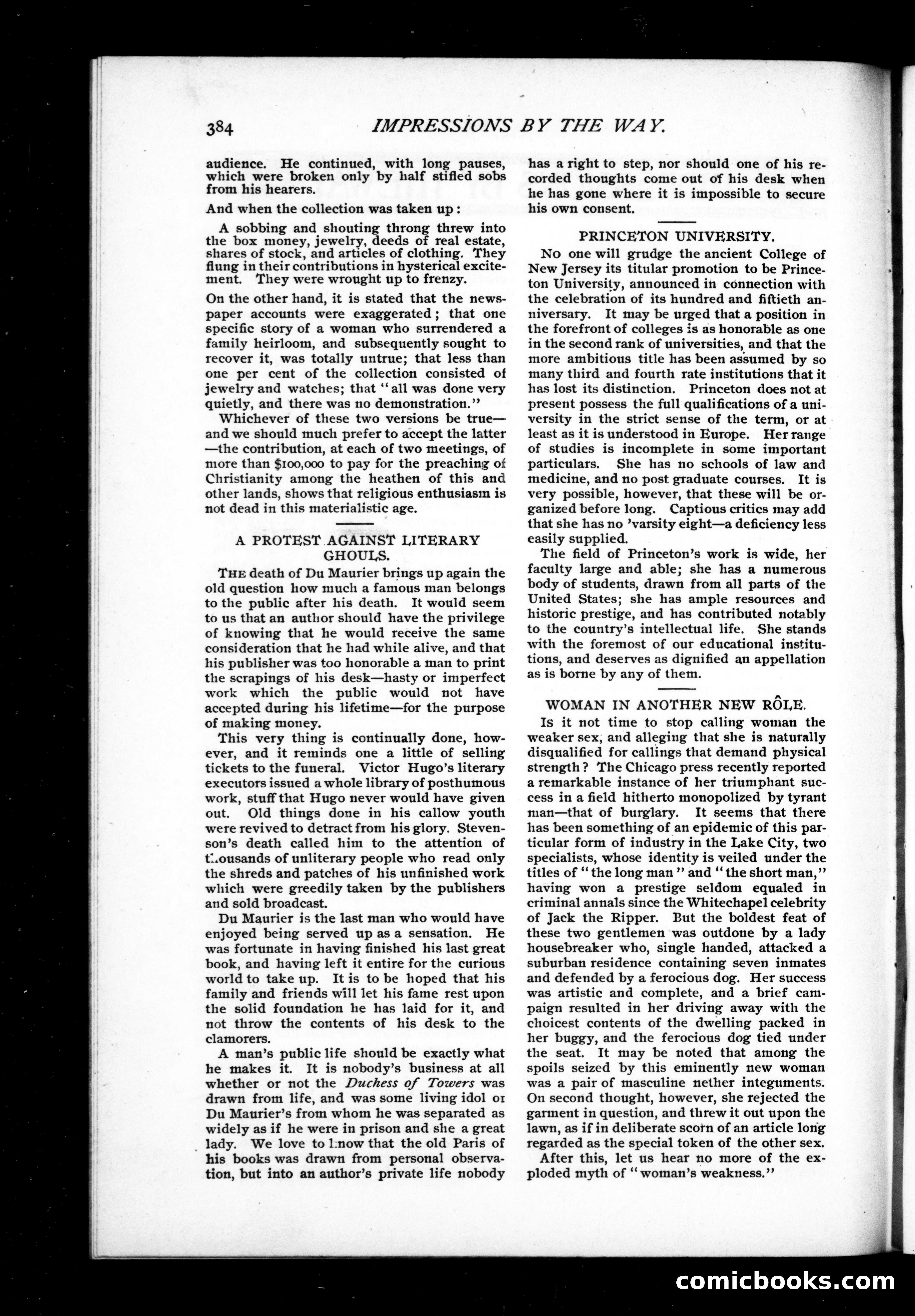 Munsey's Magazine, December 1896 — page 124 of 126