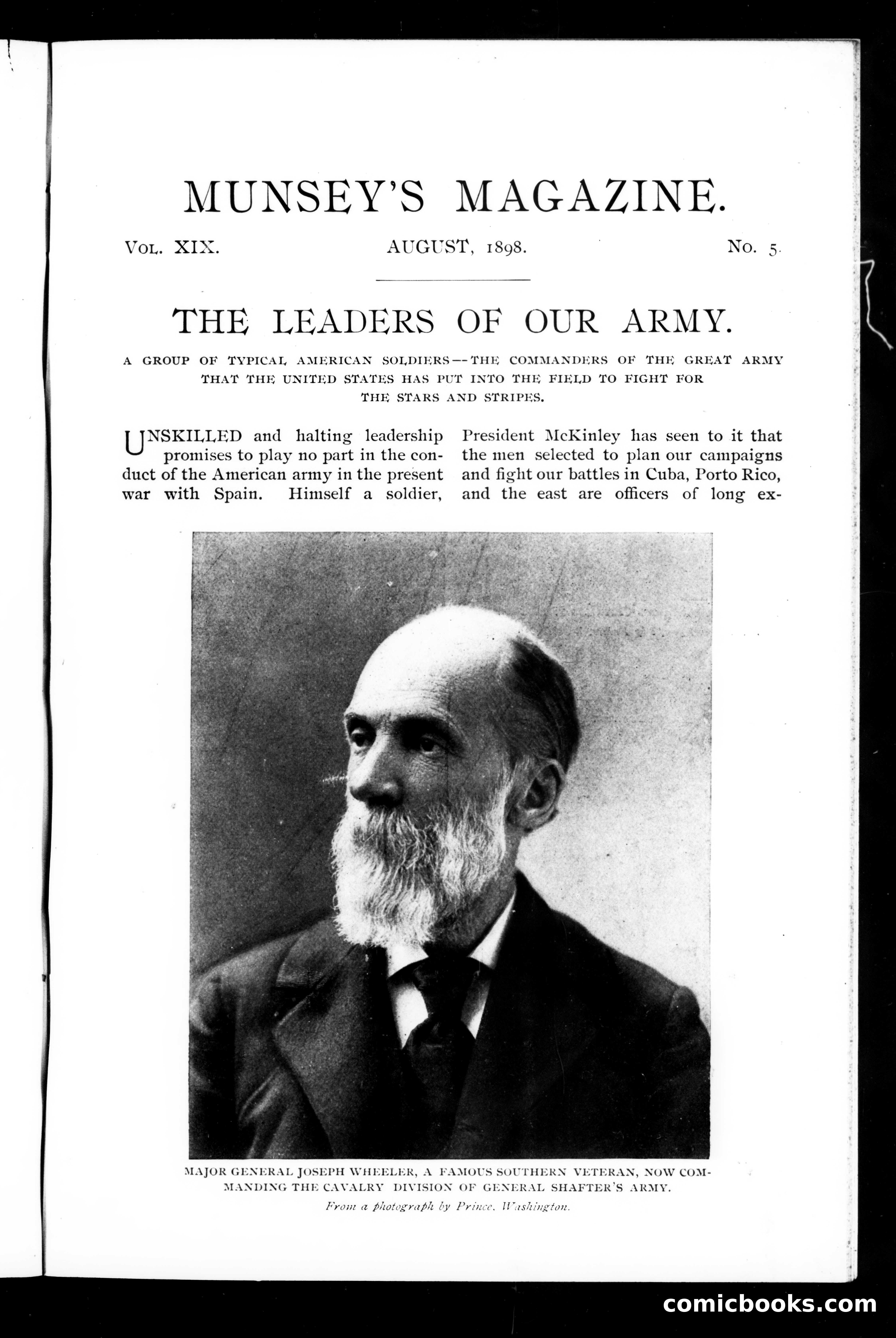 The Munsey, August 1898 — page 5 of 162