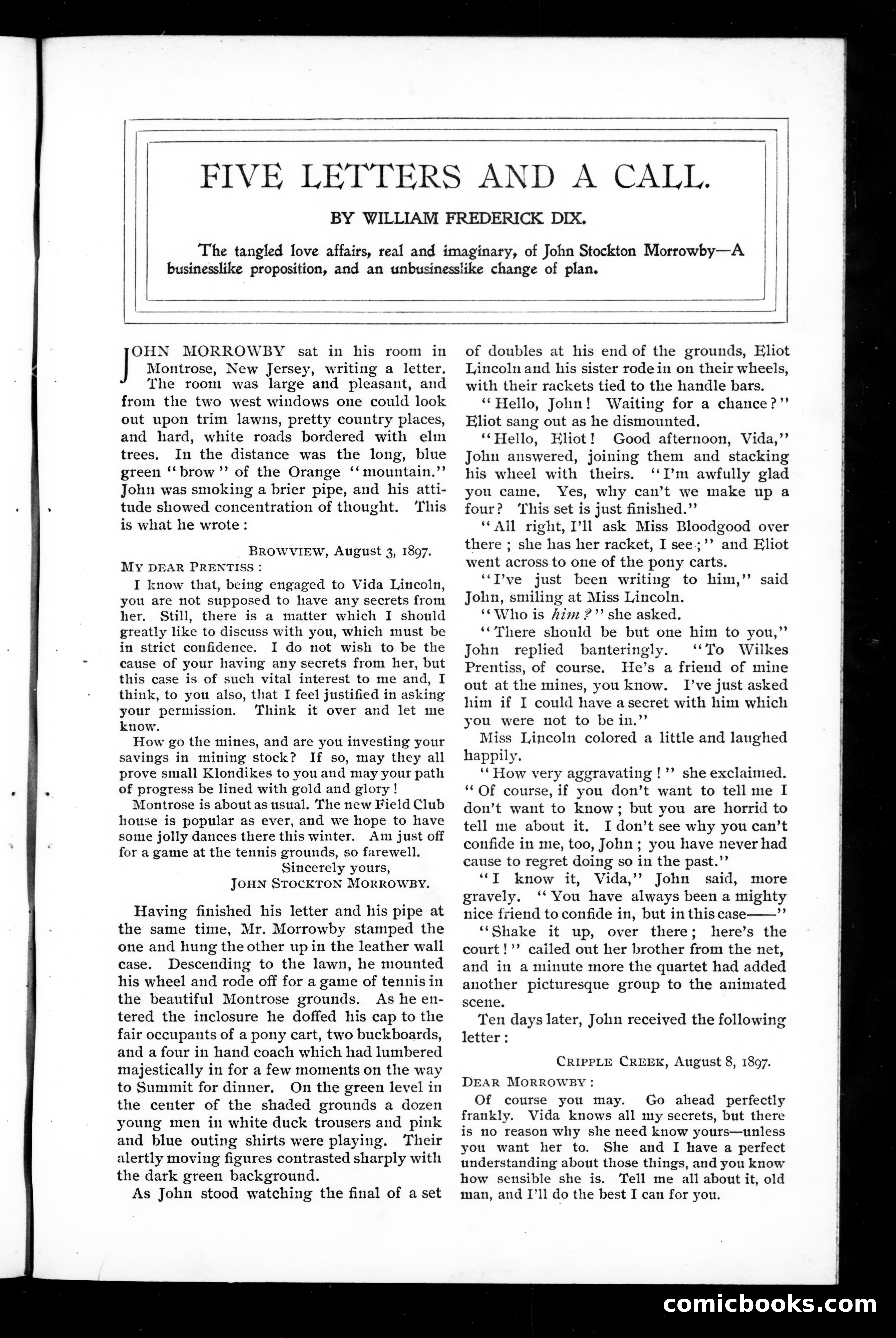 The Munsey, August 1898 — page 71 of 162